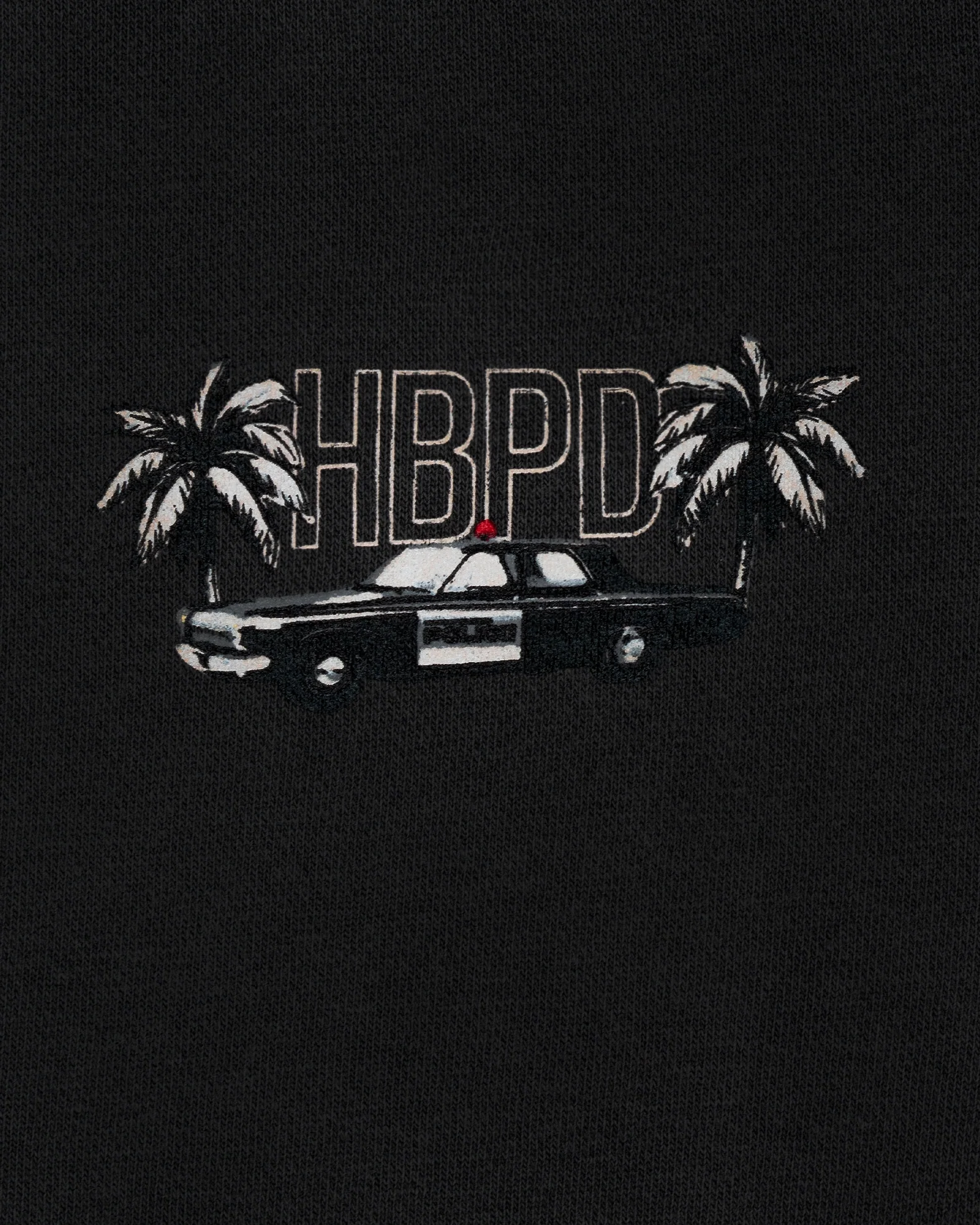 HBPD Police Palms Pigment Crewneck - Black - Image 5
