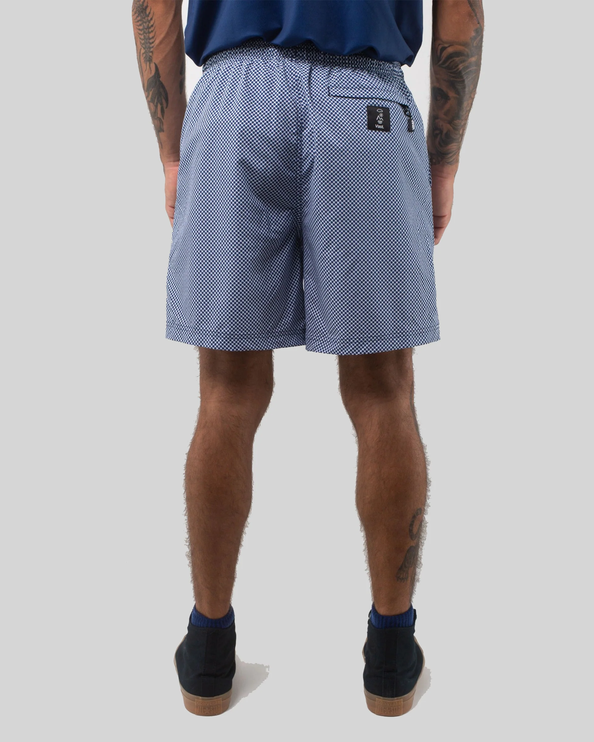 Polka Volley Short - Navy - Image 2