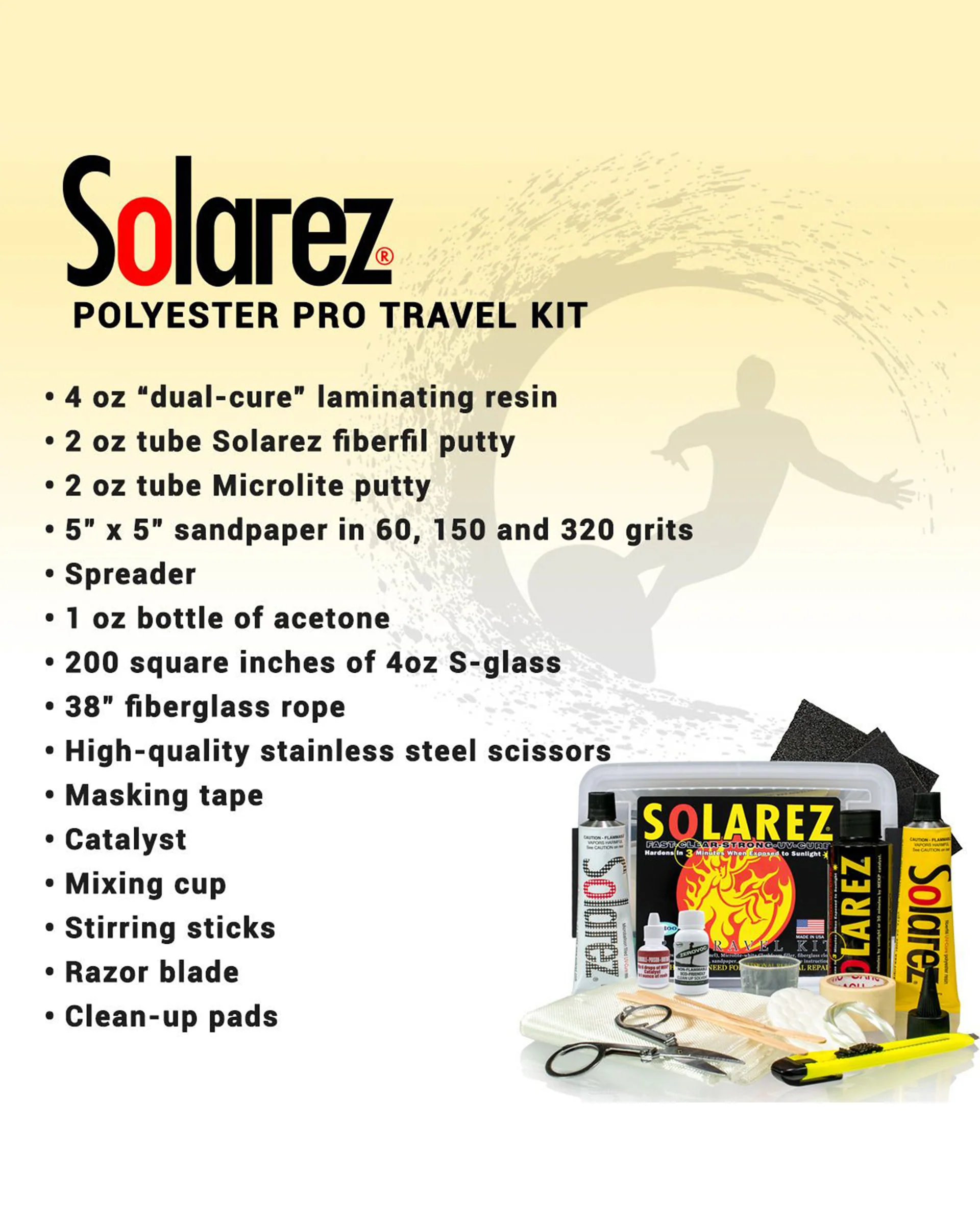 Polyester Pro Travel Kit - Image 3