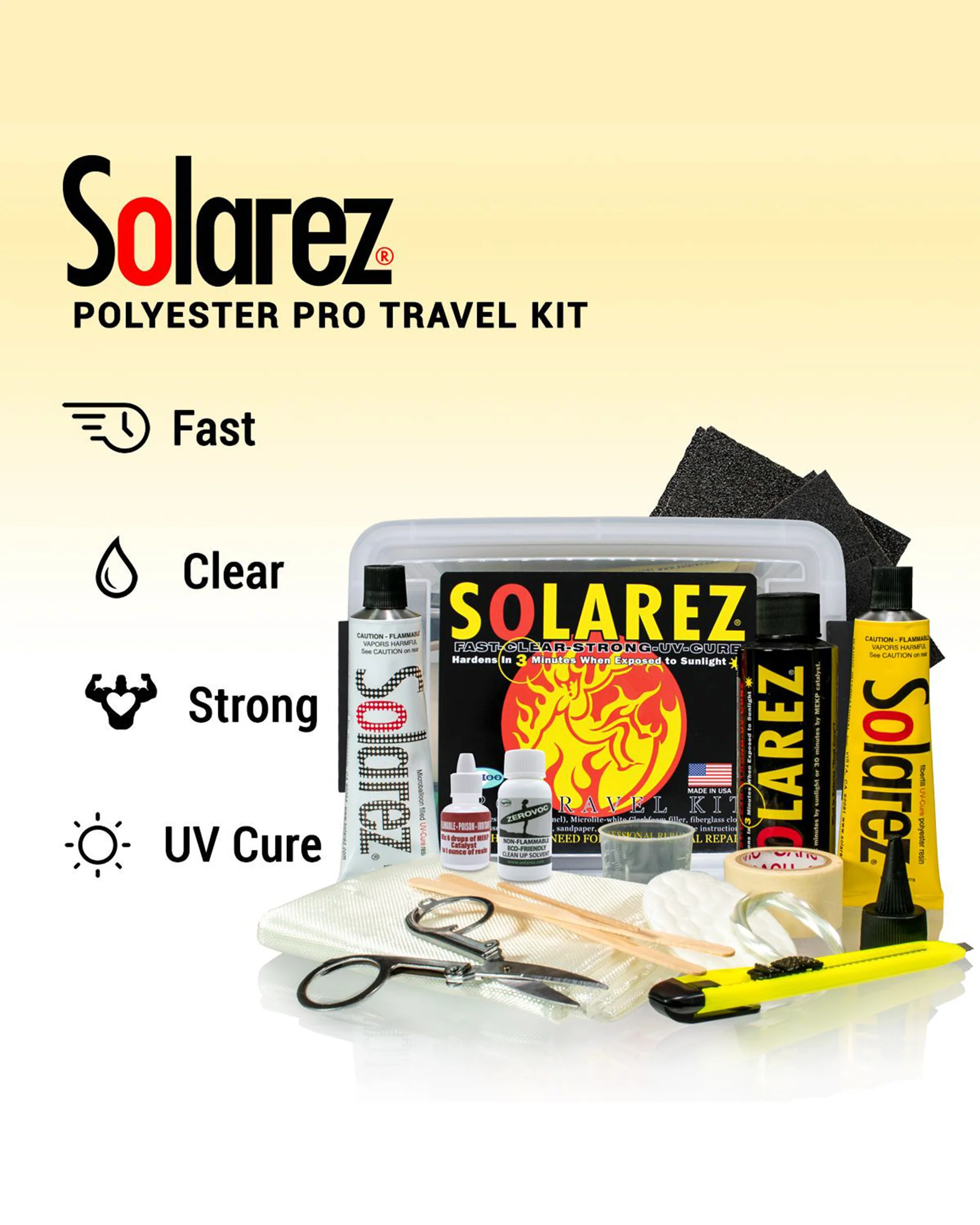 Polyester Pro Travel Kit - Image 5