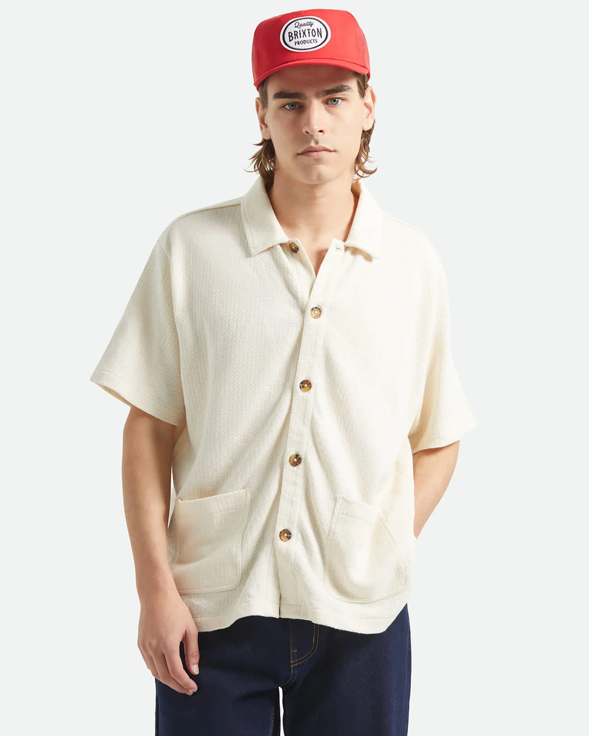 Poolside S/S Shirt - Off White - Image 2