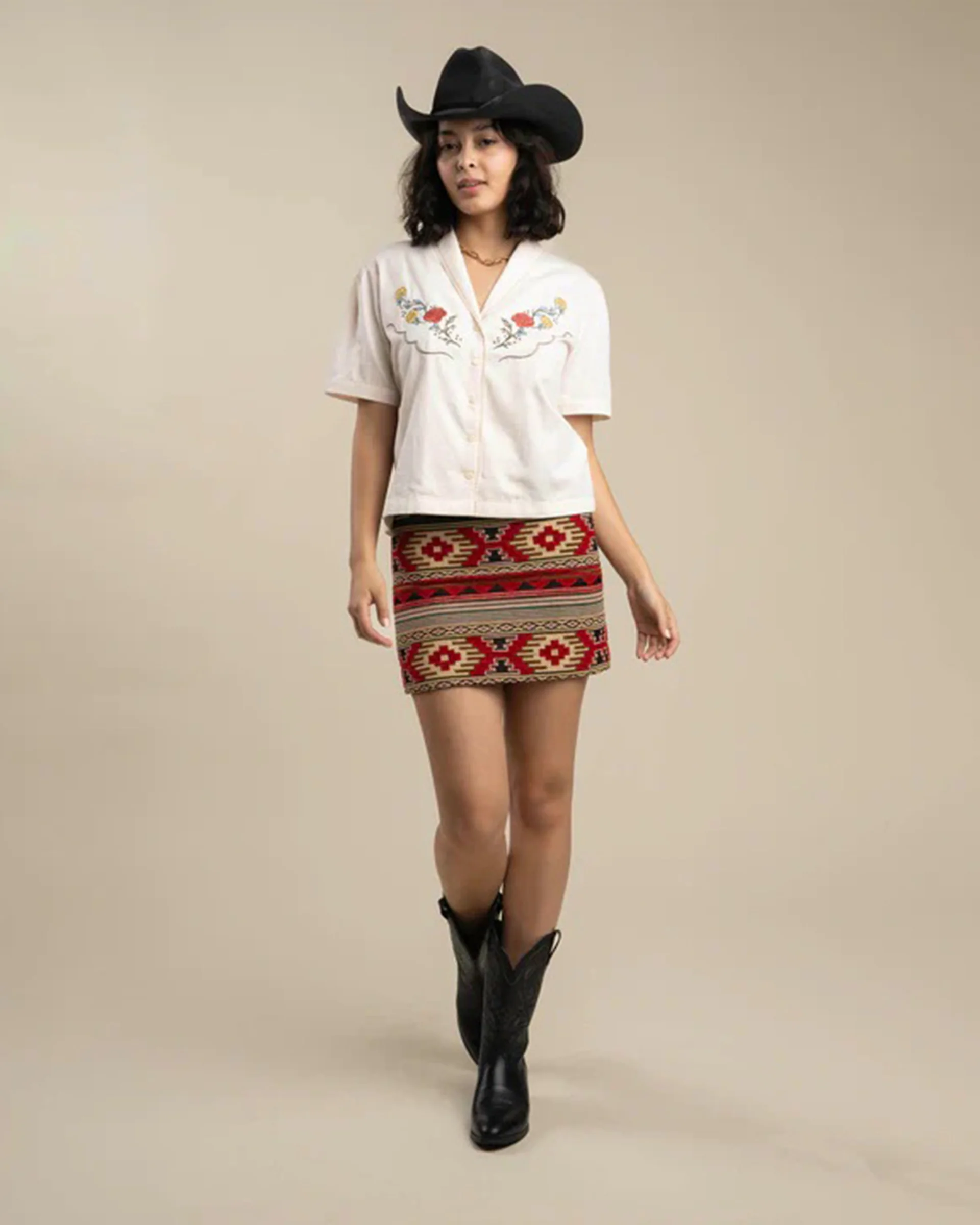 Prairie Rose Lace Blouse - White - Image 5