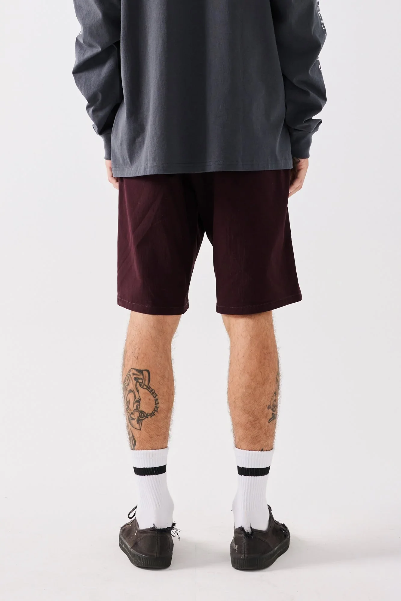Prayer Walkshort - Burgundy - Image 2