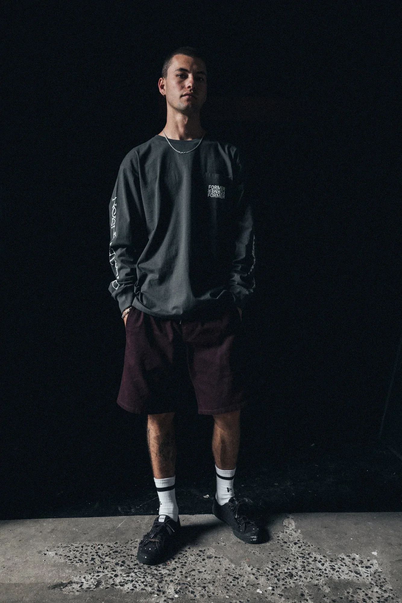 Prayer Walkshort - Burgundy - Image 6
