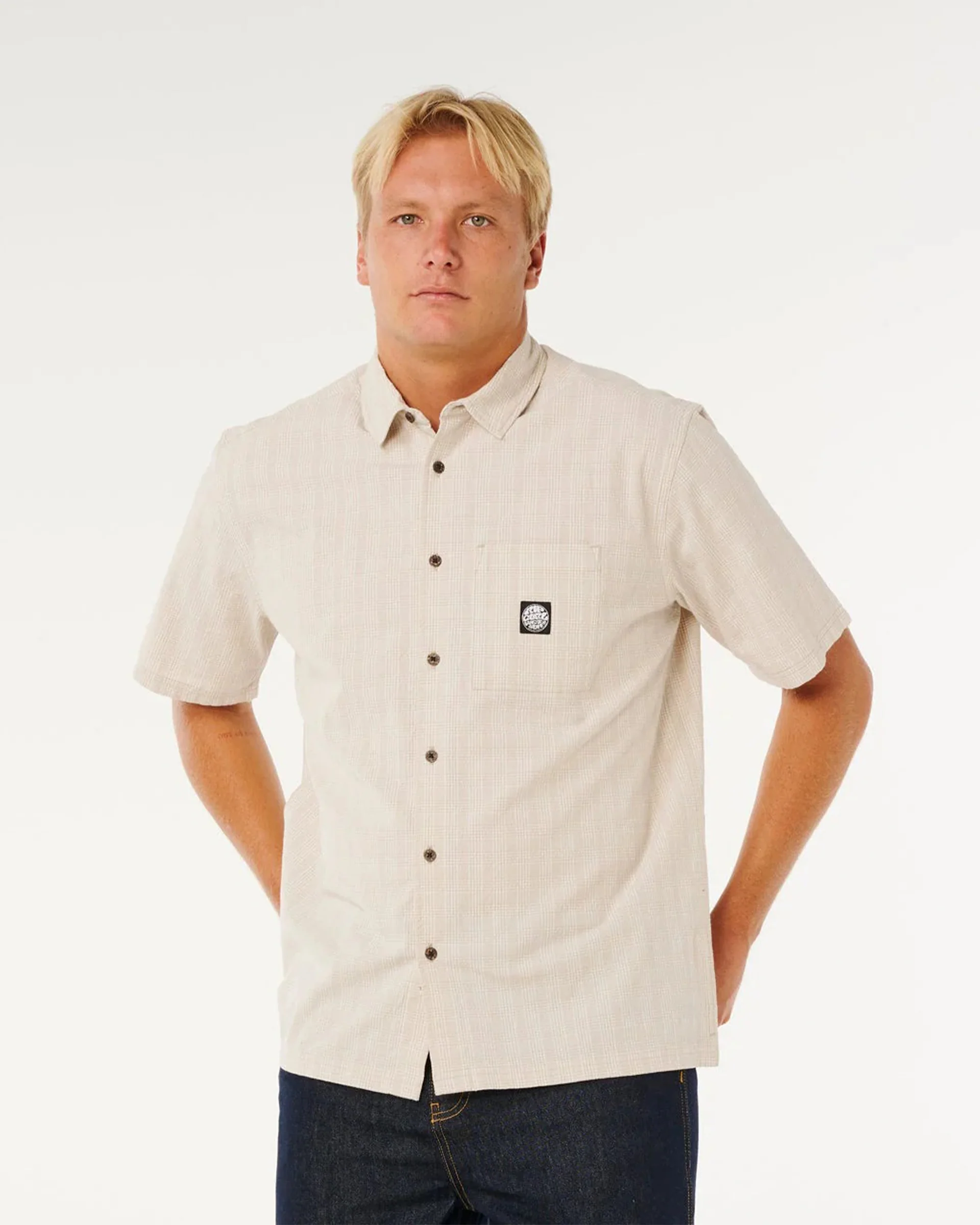 Premium Surf Check S/S Shirt - Image 4