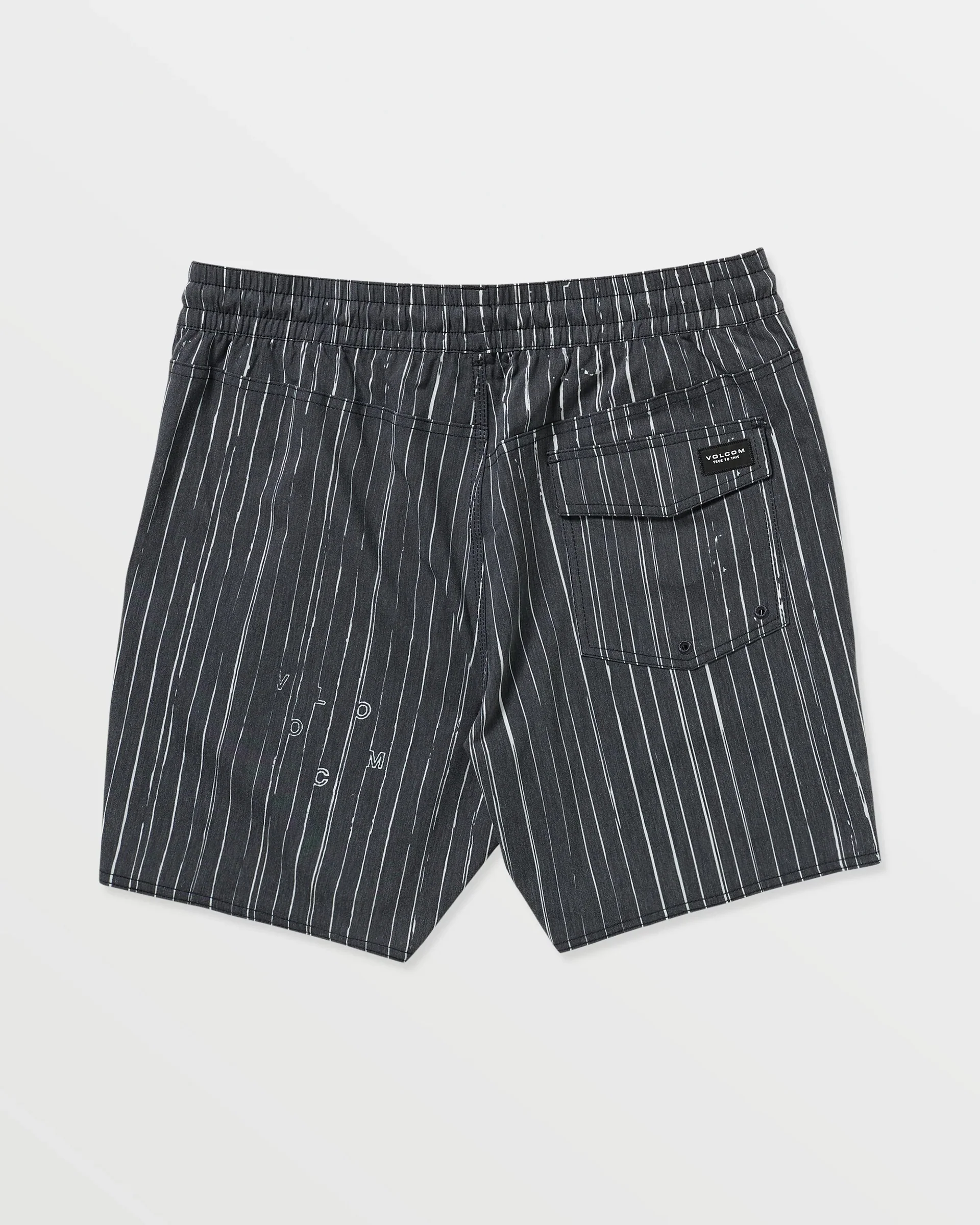 Psyche Cotton 17" Trunks - Black/White - Image 8