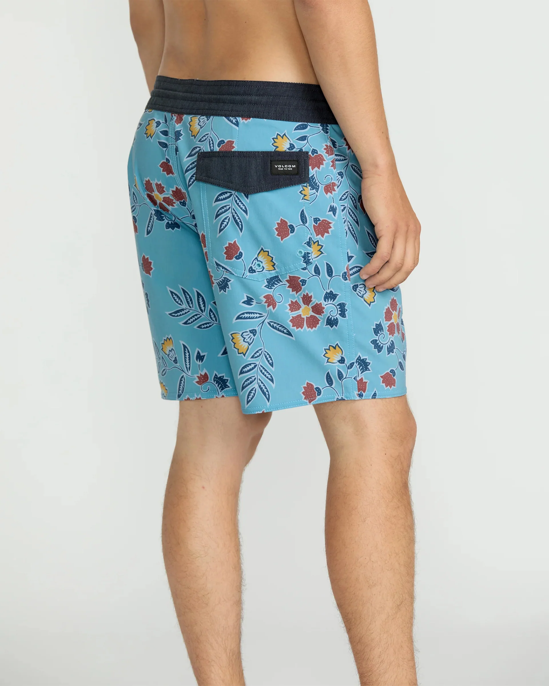 Psyche Cotton Stoney 17" Trunks - Used Blue - Image 4