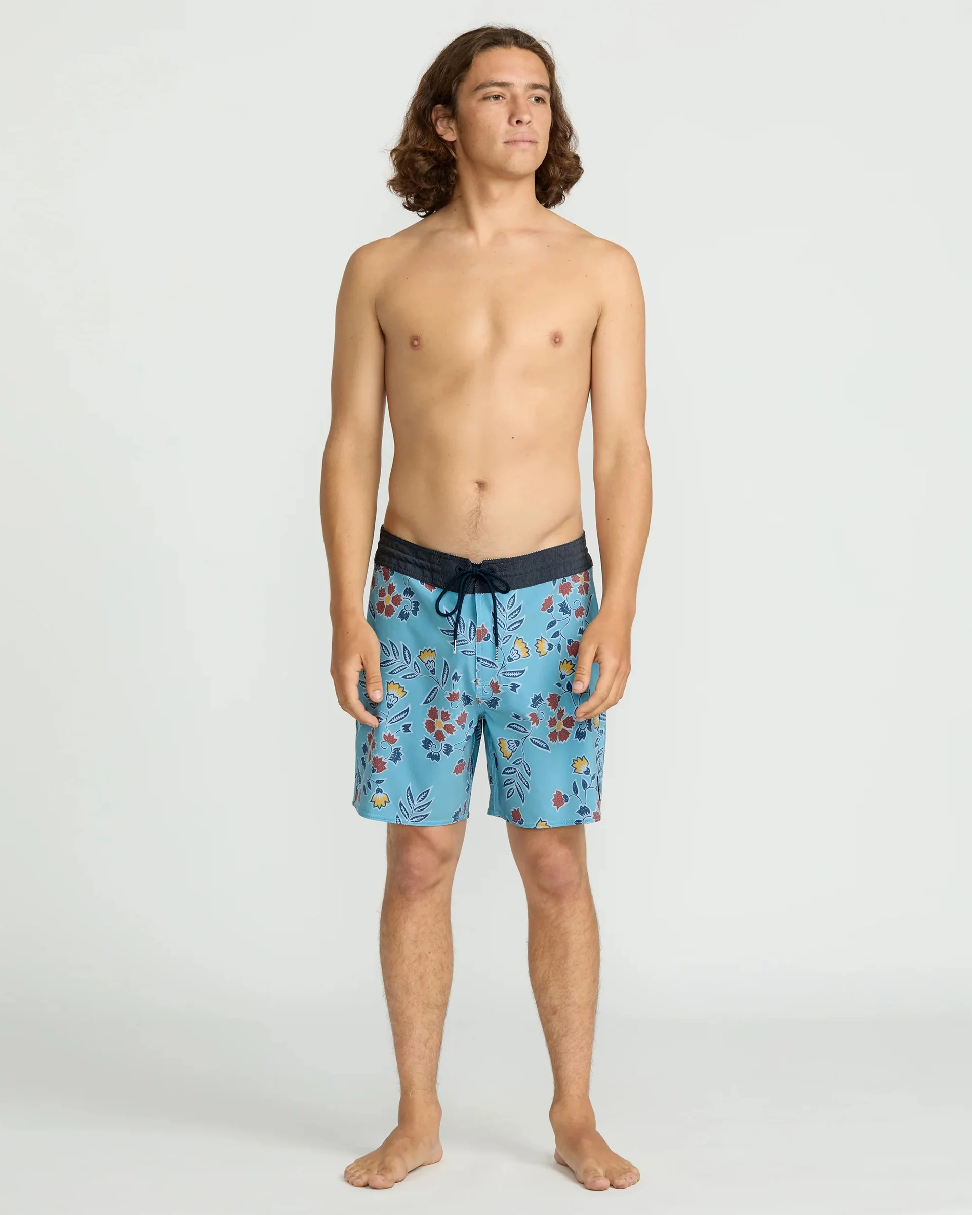 Psyche Cotton Stoney 17" Trunks - Used Blue - Image 5
