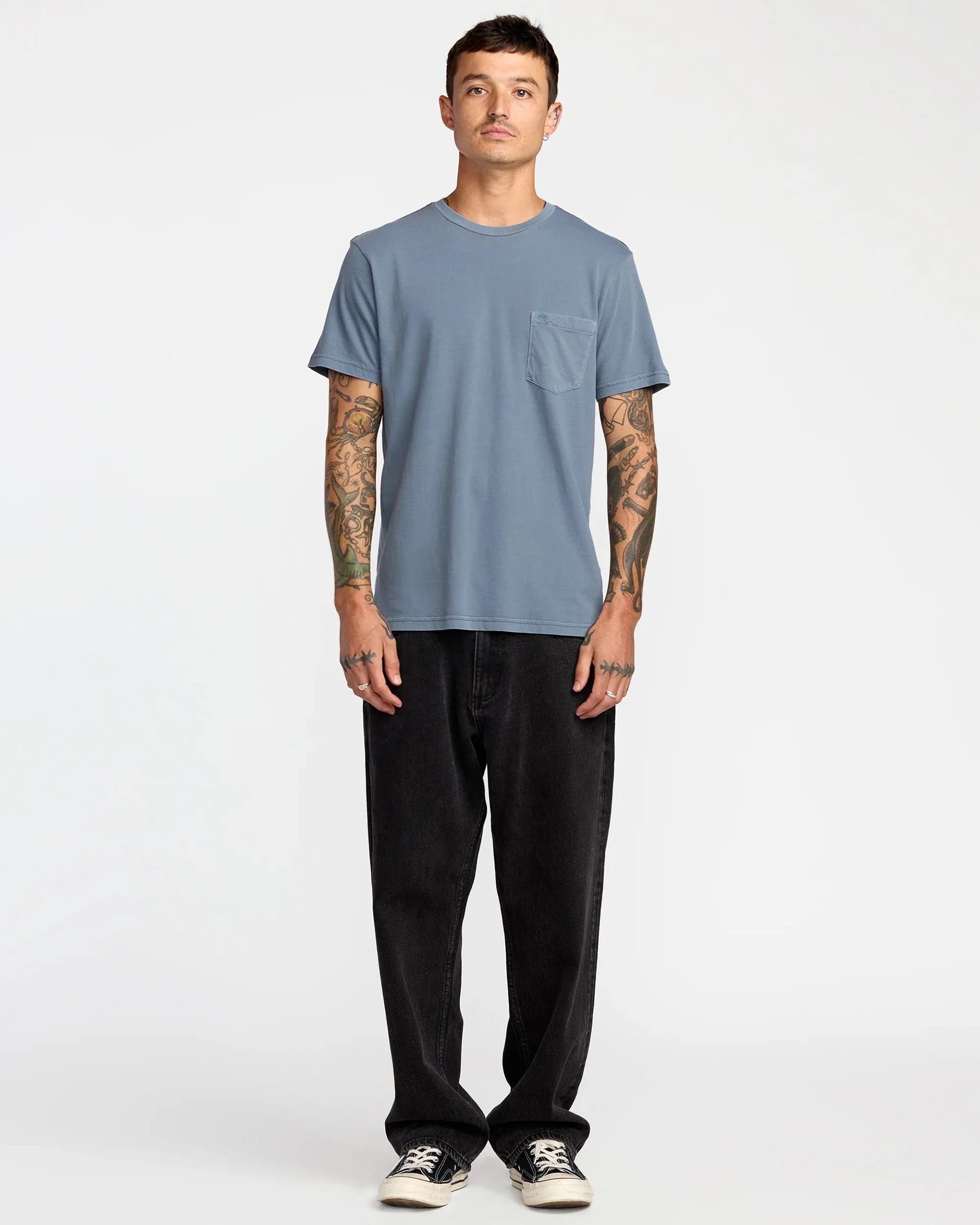 PTC 2 Pigment S/S T-Shirt - Vintage Navy - Image 7