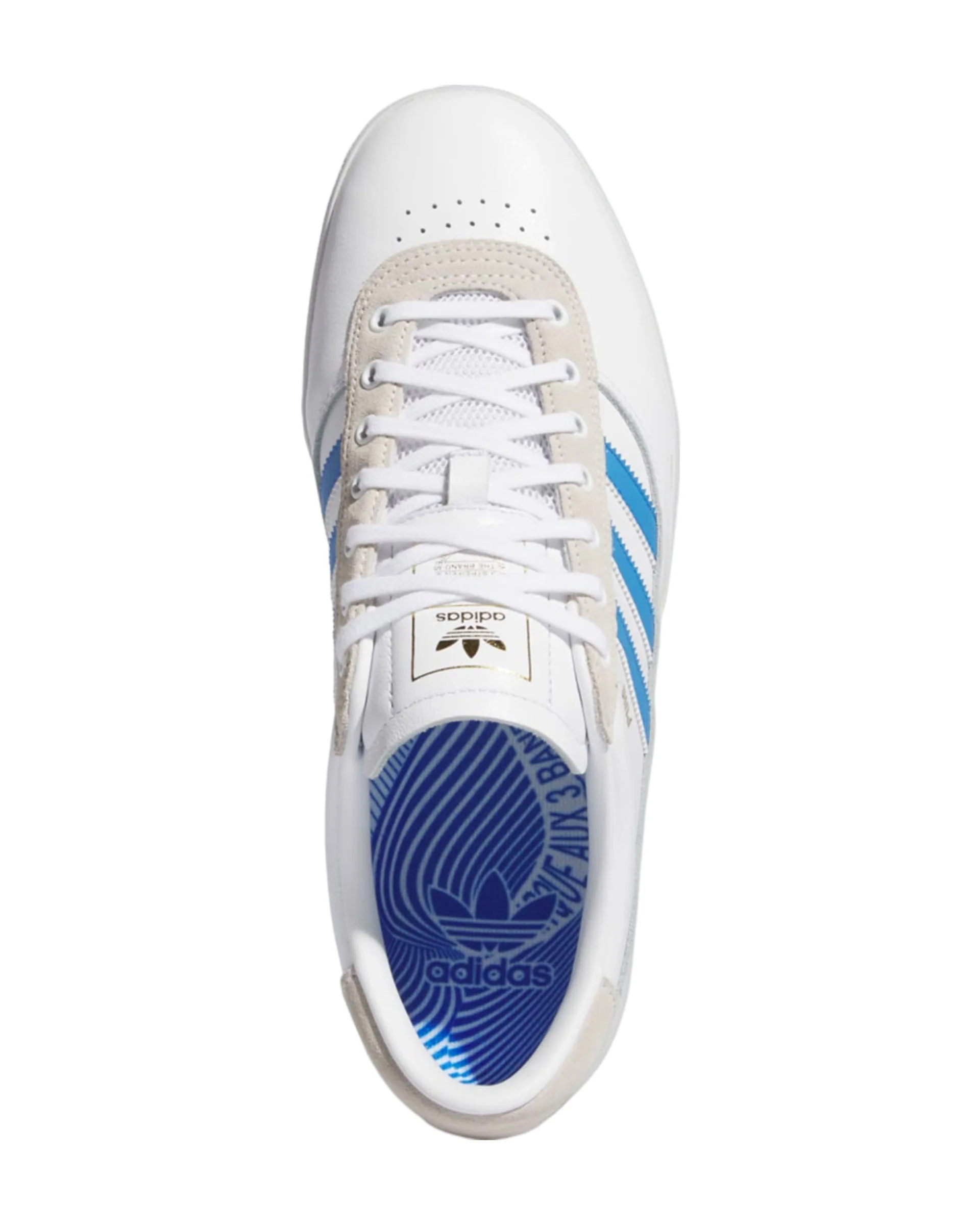 Puig Indoor Shoes - Cloud White/Blue Bird/Gold Metallic - Image 2