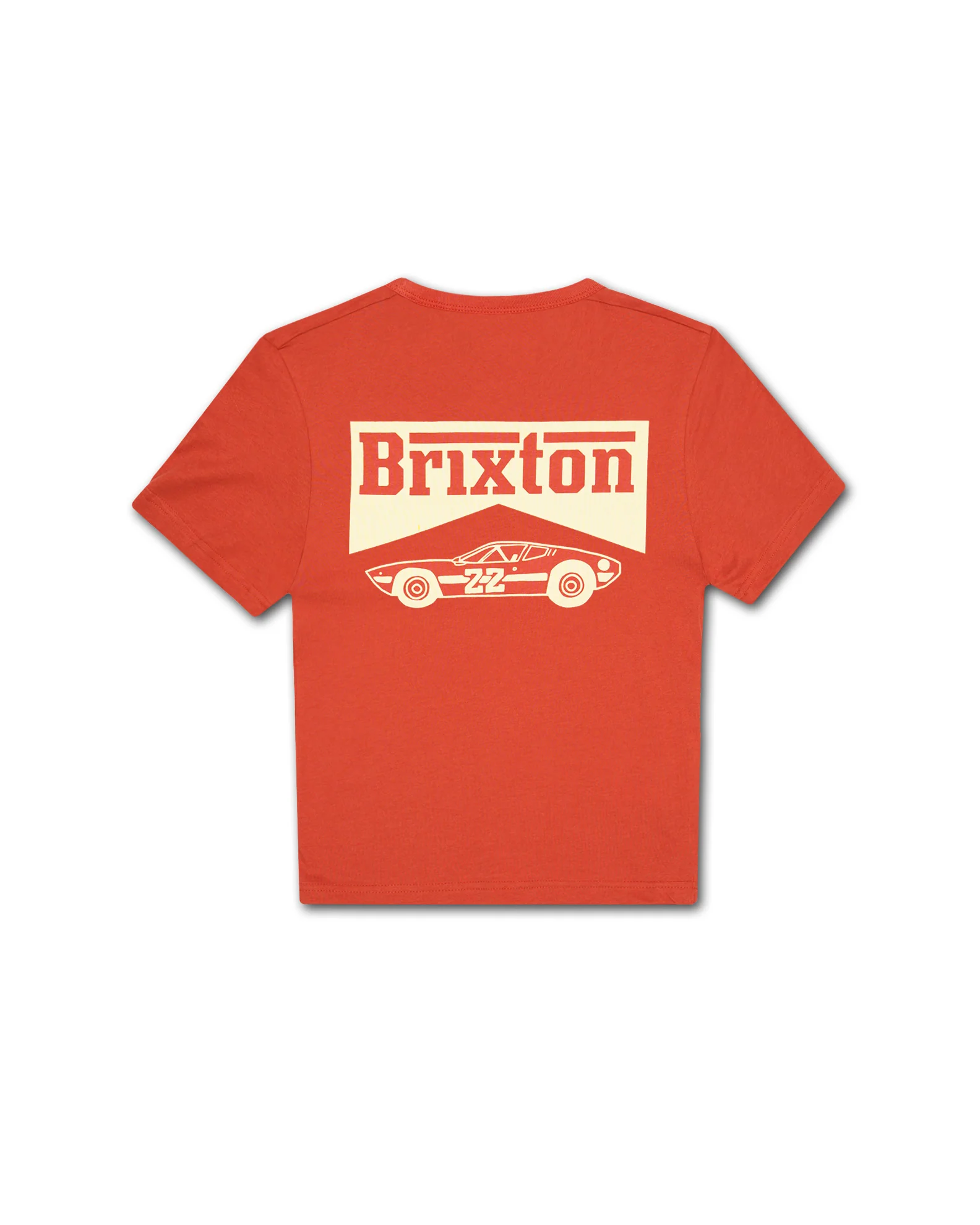 Race 22 Baby Tee - Burnt Brick - Image 2