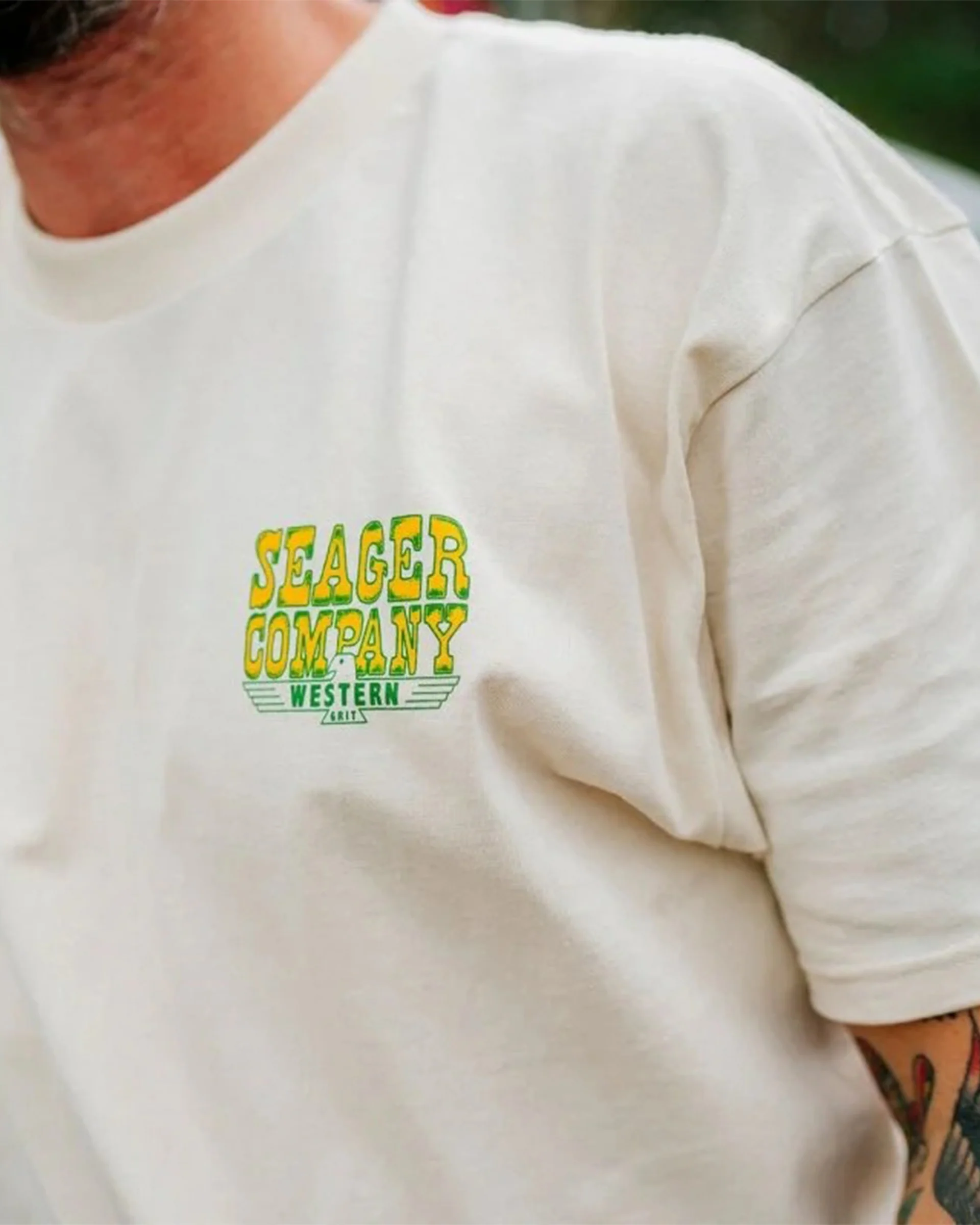 Rattler S/S T-Shirt - Vintage White - Image 6