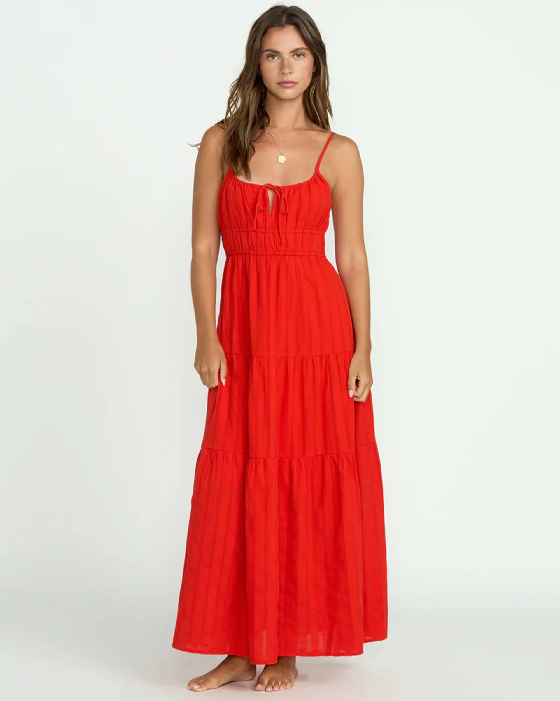 Red Aloha Maxi Dress - Red Aloha - Image 2