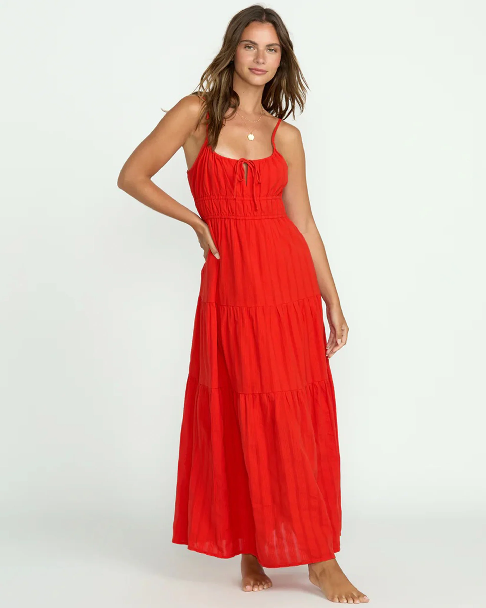 Red Aloha Maxi Dress - Red Aloha - Image 5
