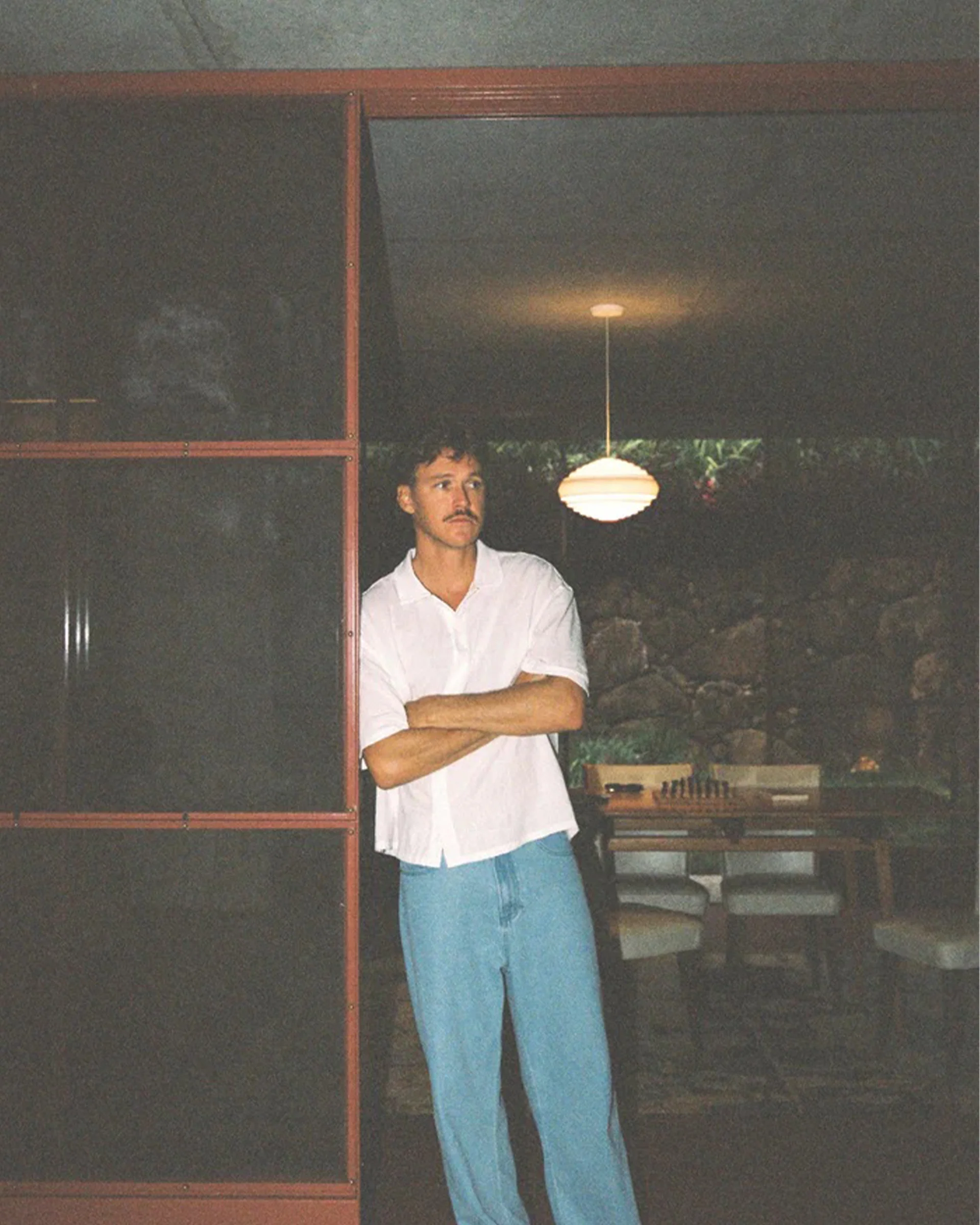 Relaxed Denim Pant - Blue Wash - Image 3