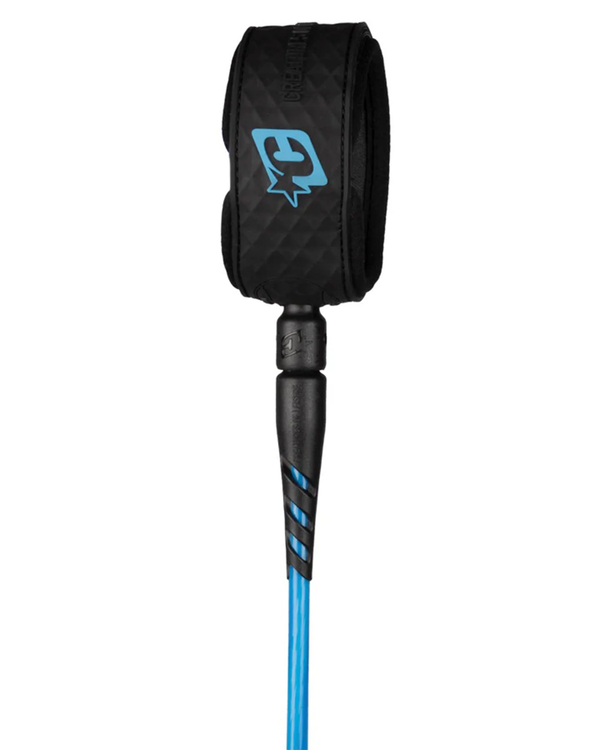 Reliance 2.0 Standard Duty 7' Leash - Cyan Twist Black