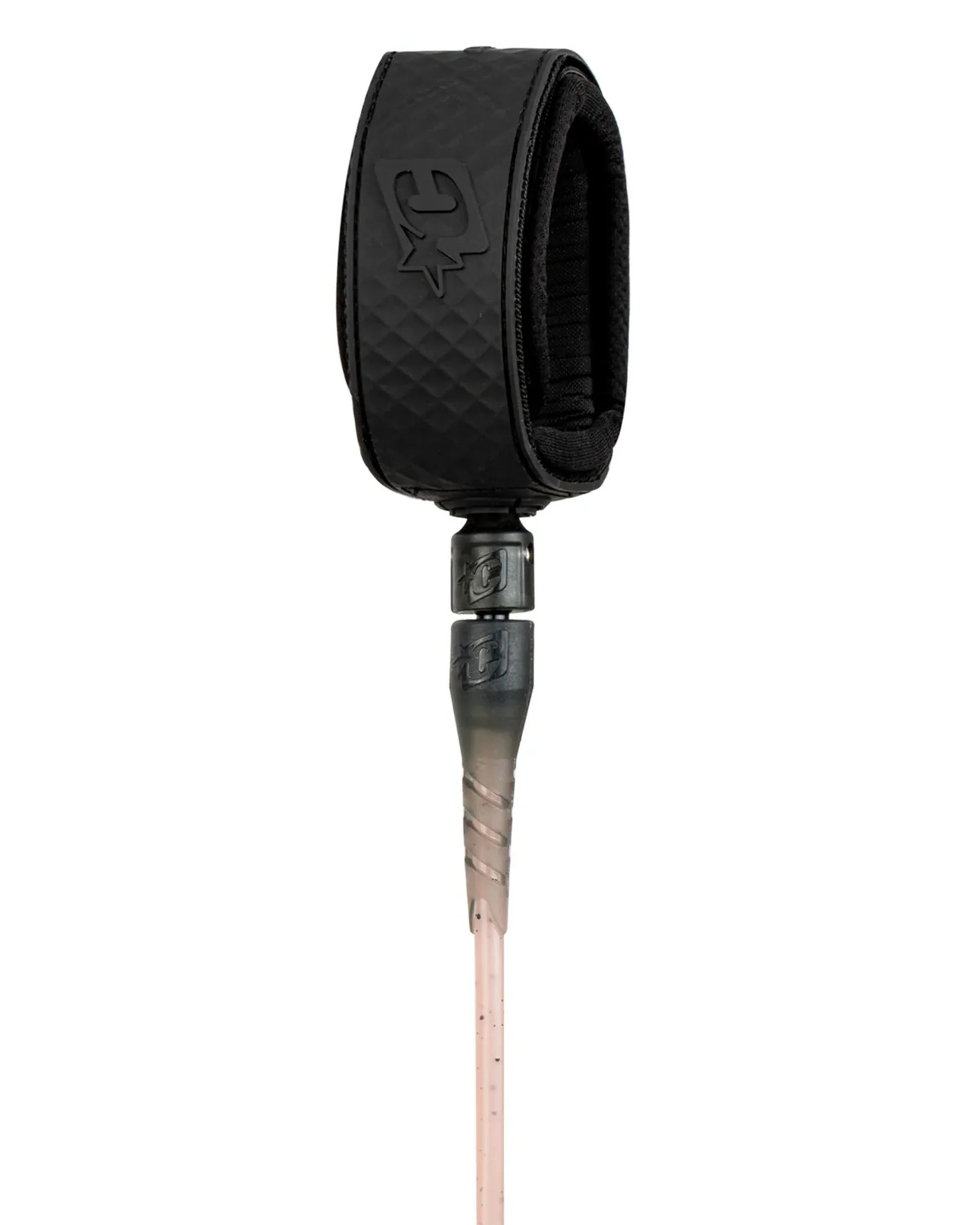 Reliance Longboard Ankle 9' Leash - Dirty Pink Speckle Black