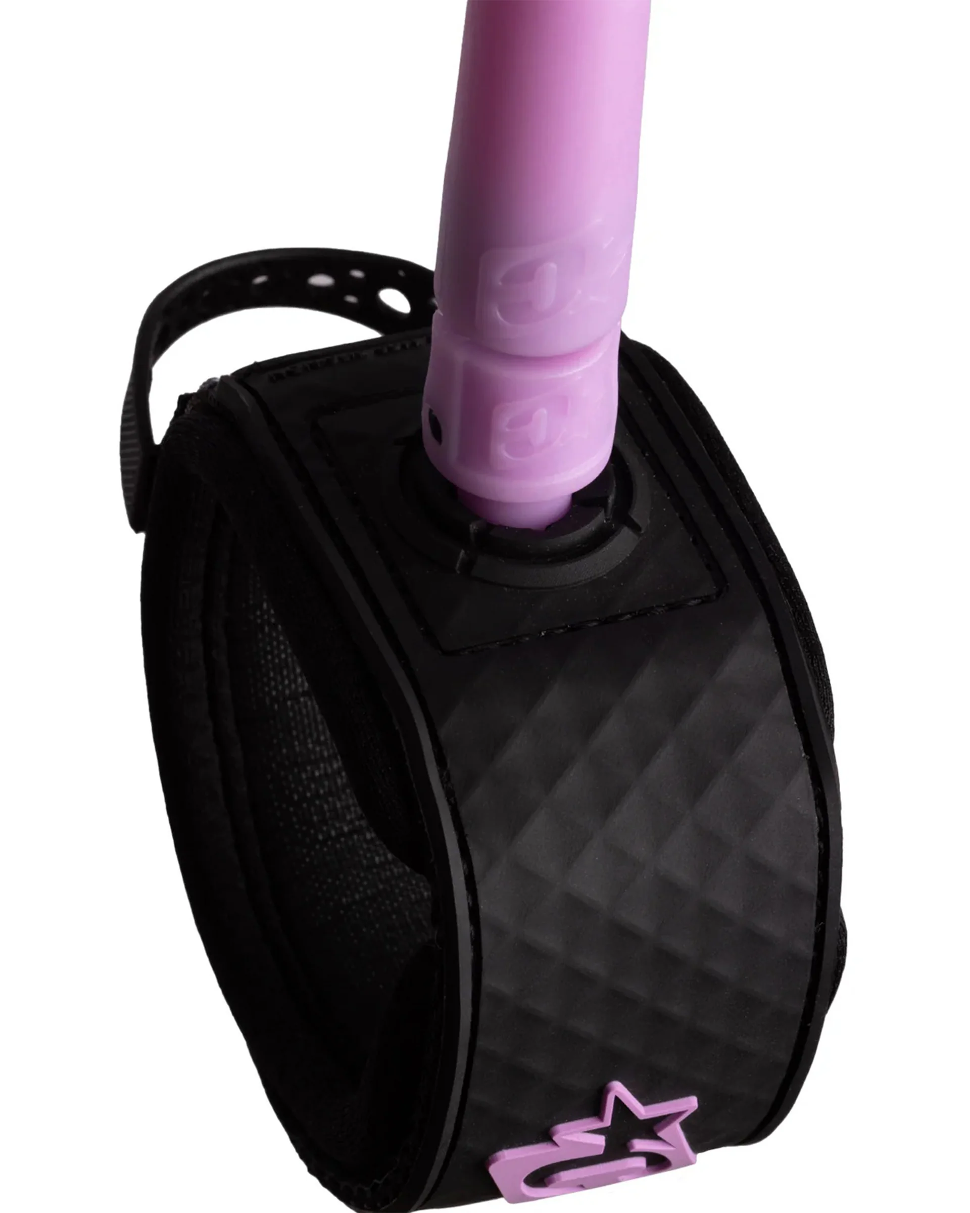 Reliance Longboard Ankle Slim Fit 9' Leash - Guava Black - Image 3