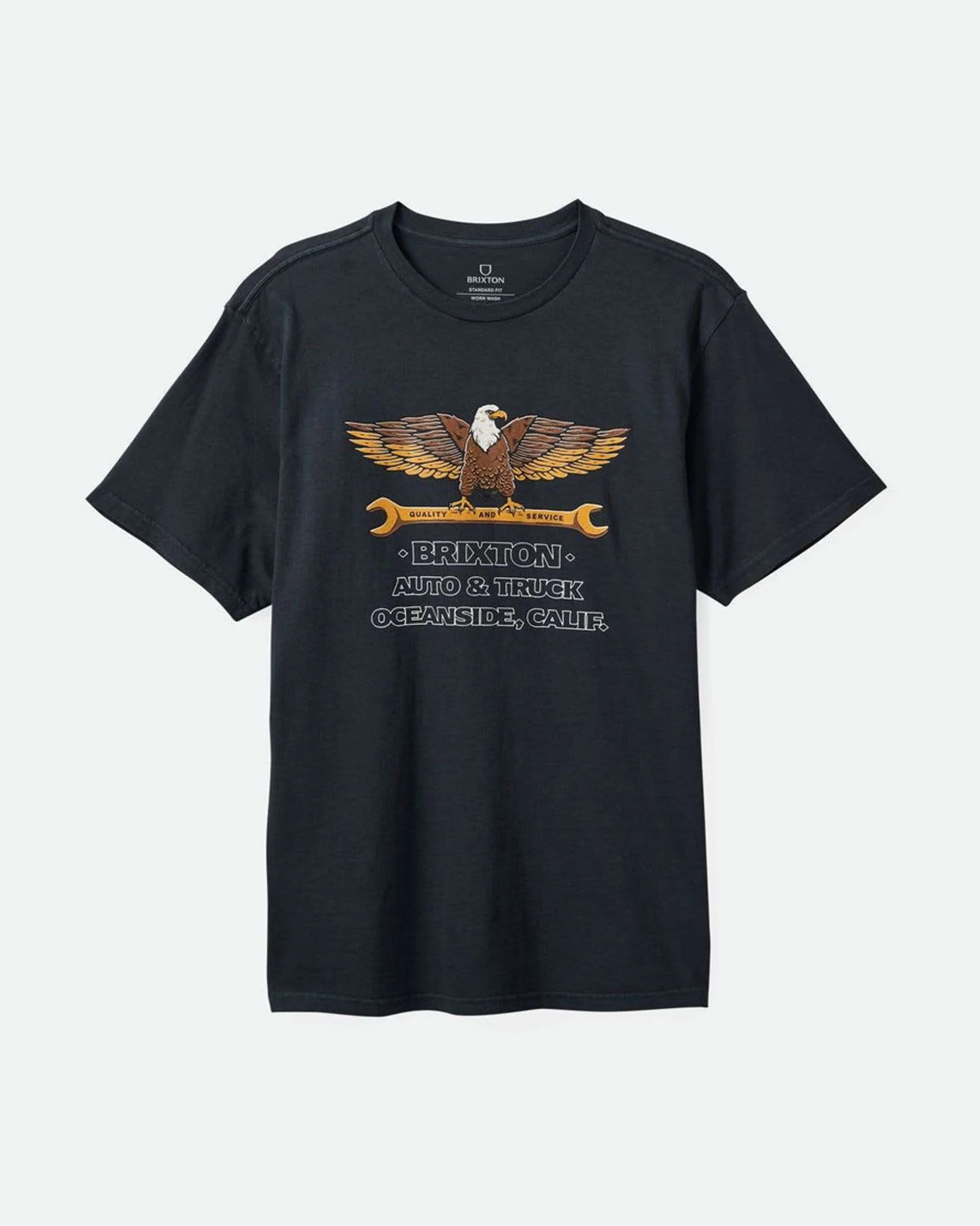 Repair S/S Standard T-Shirt - Black Worn Wash