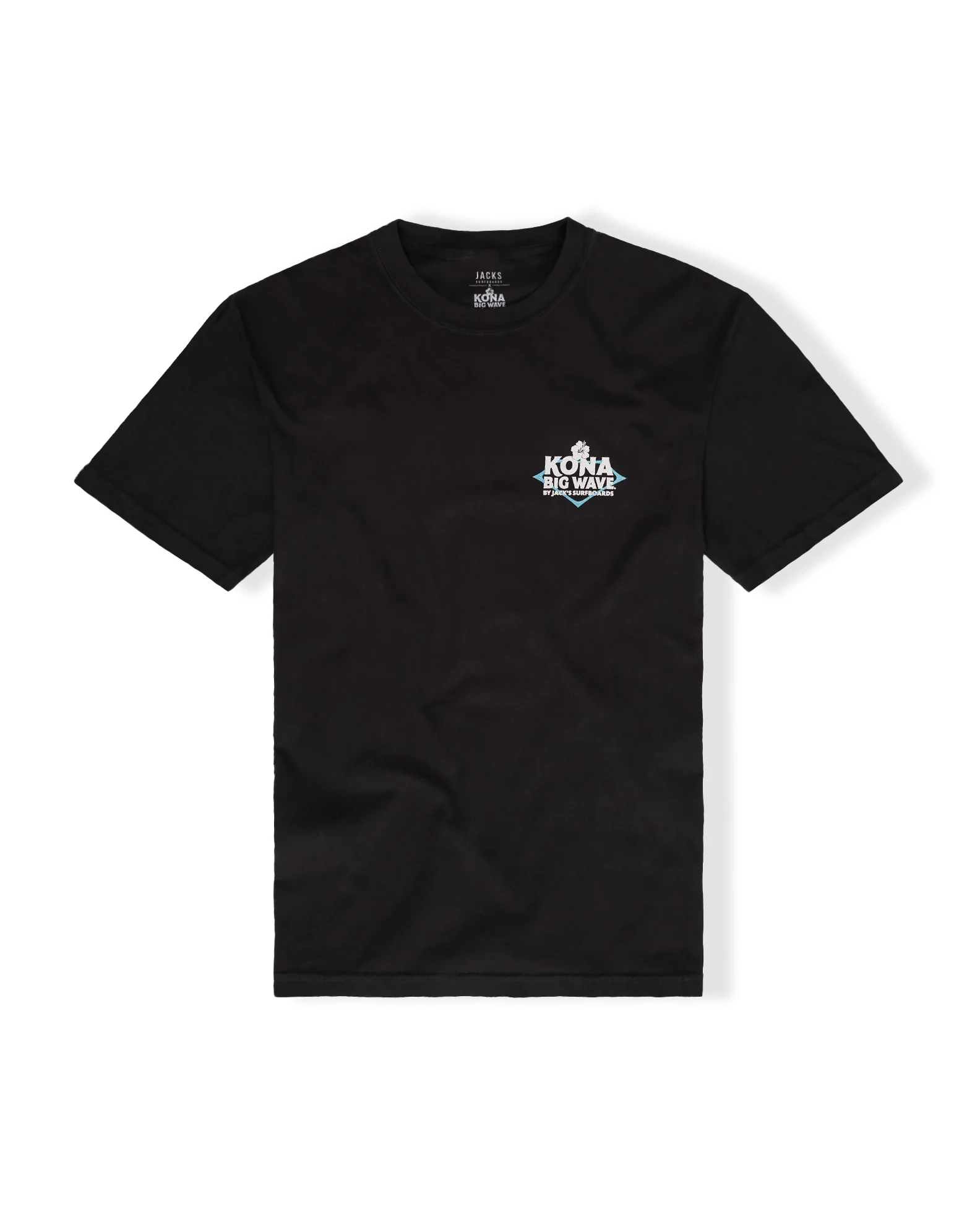 Kona x Jack's Men's "Retro Aloha" S/S Tee - Black - Image 4