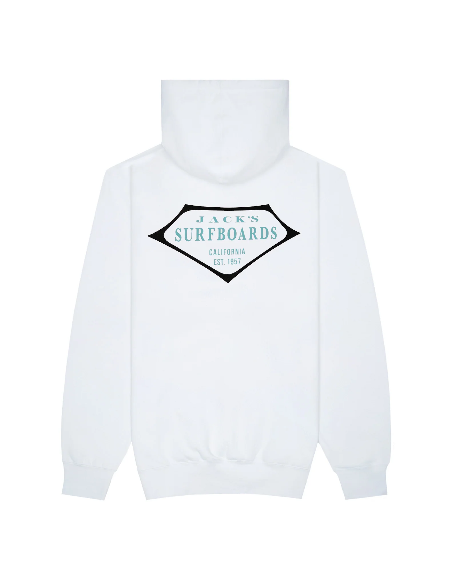 Retro Lam Classic Pullover Hoodie - White