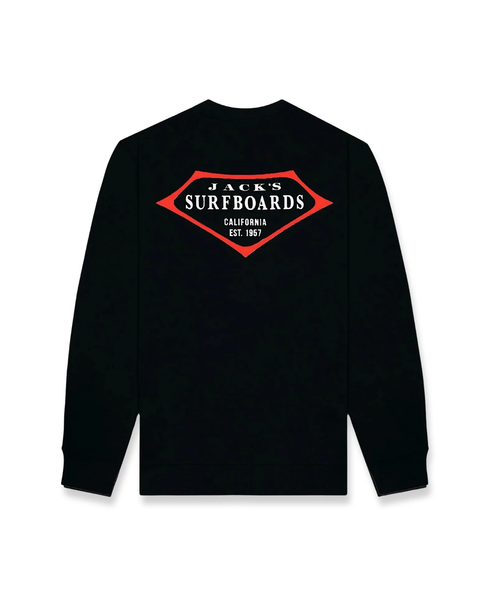 Retro Lam Summer Series Crewneck Sweatshirt - Black