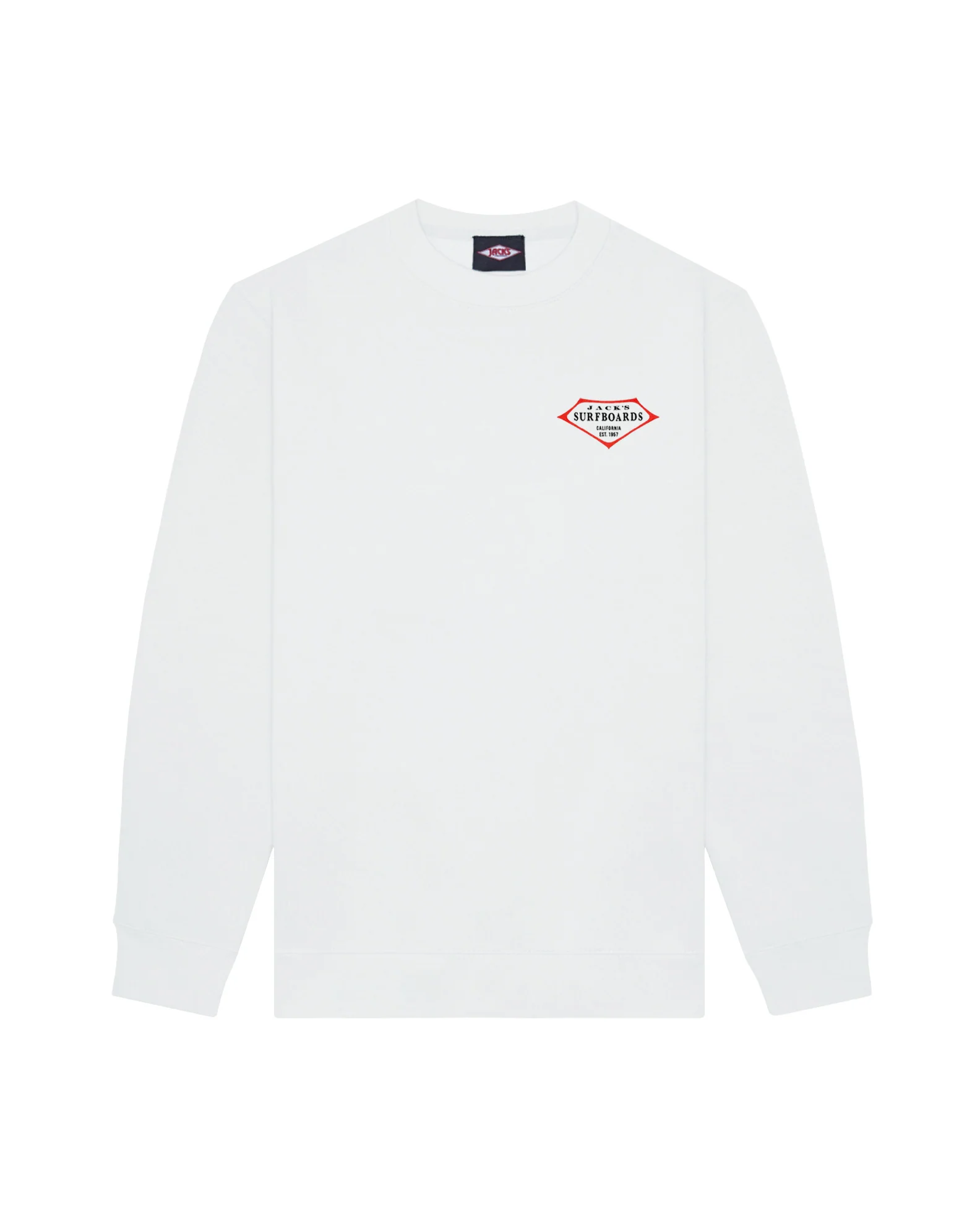 Women's Retro Lam Summer Series Crewneck Sweatshirt - White - Image 2