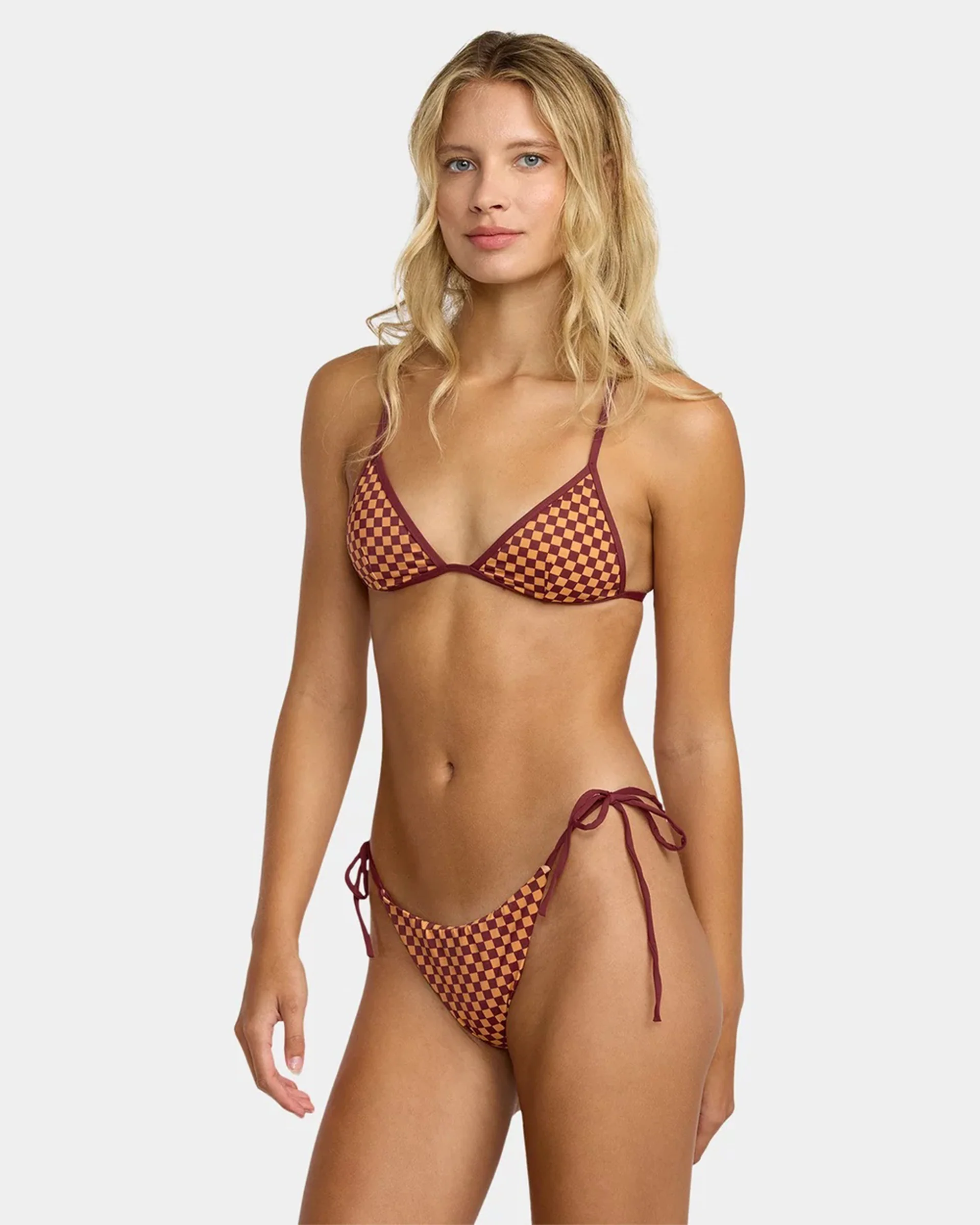 Reverberation Tie Side Bikini Bottom - Ochre - Image 2