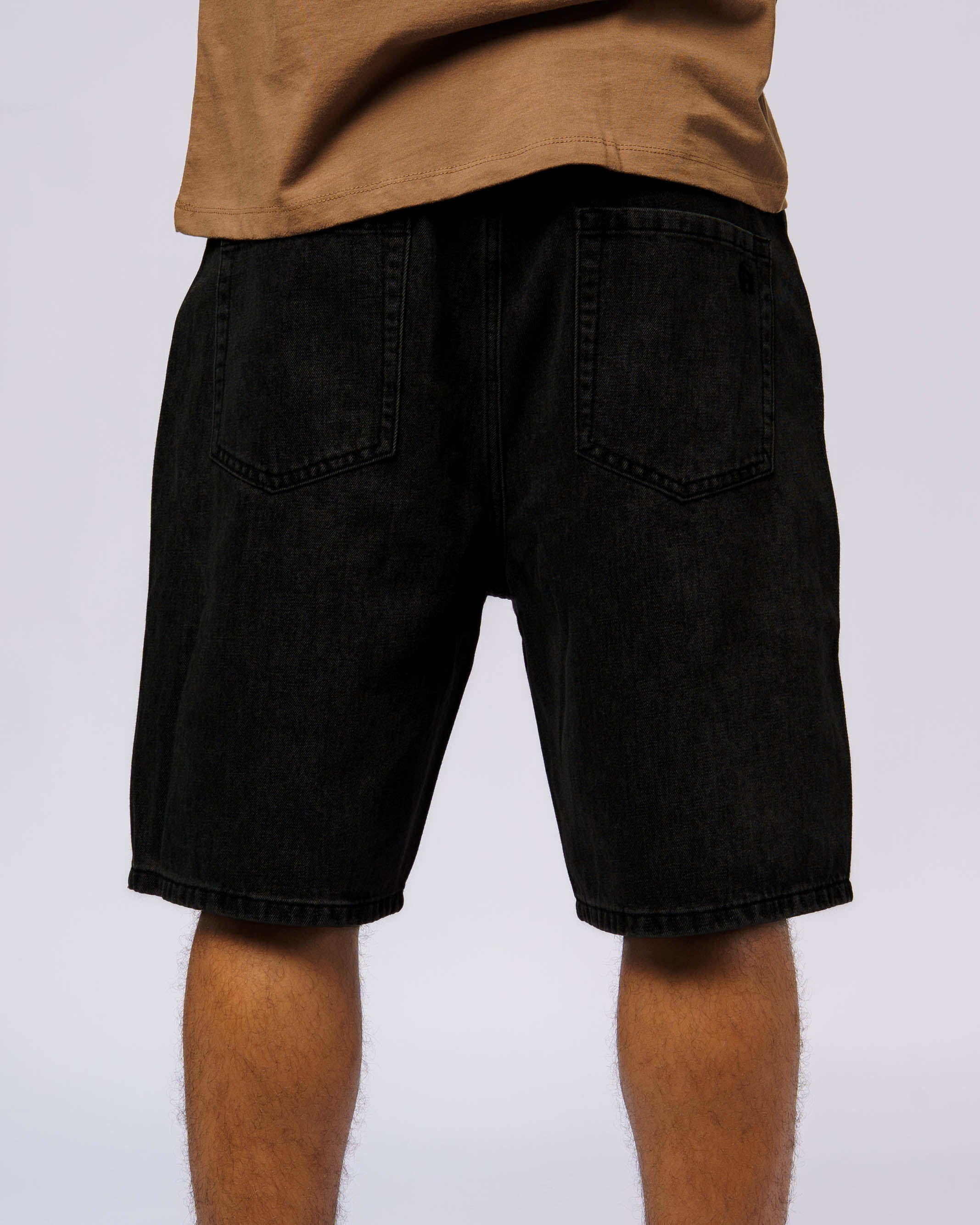 Revert Denim Shorts - Black - Image 2
