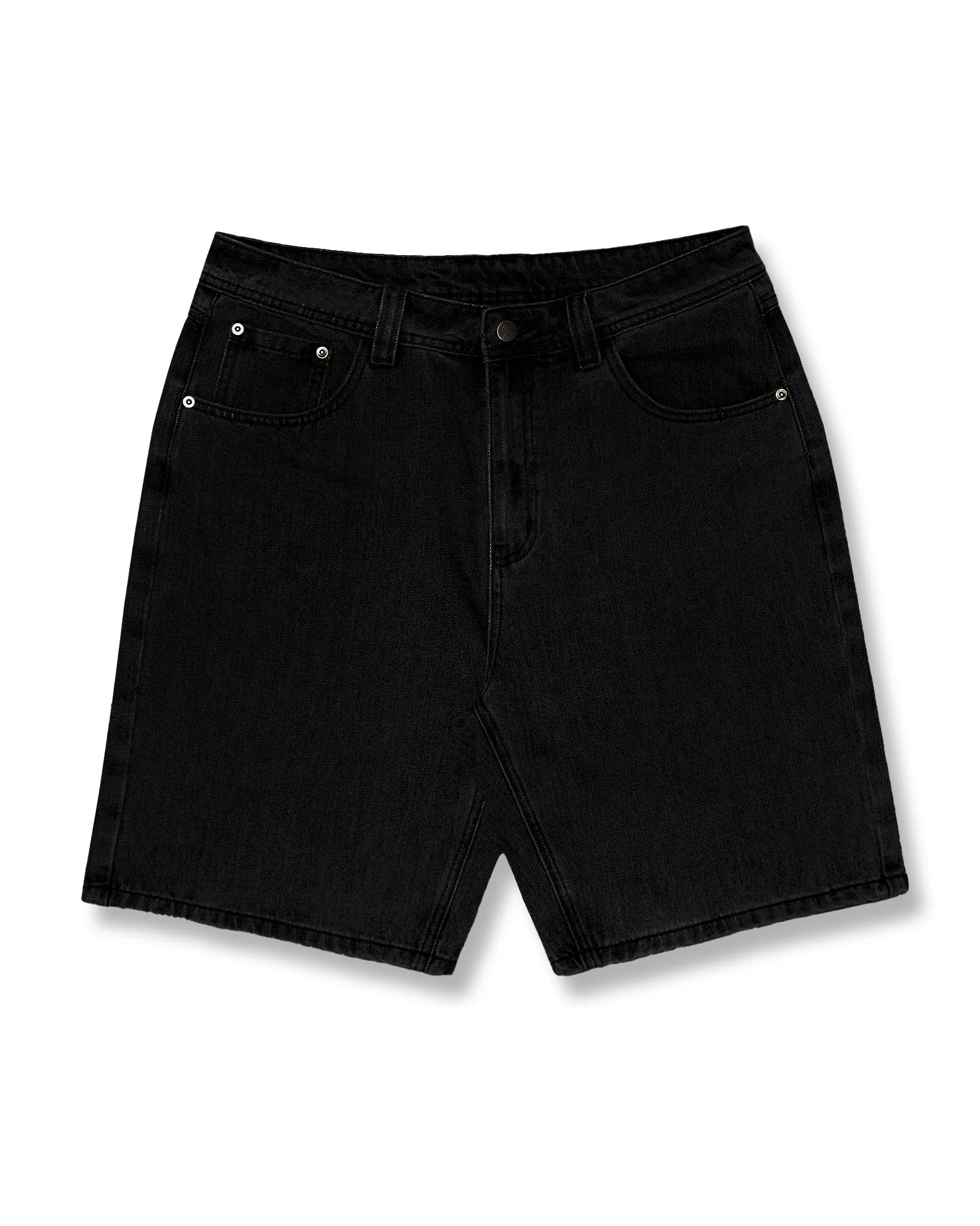 Revert Denim Shorts - Black - Image 5