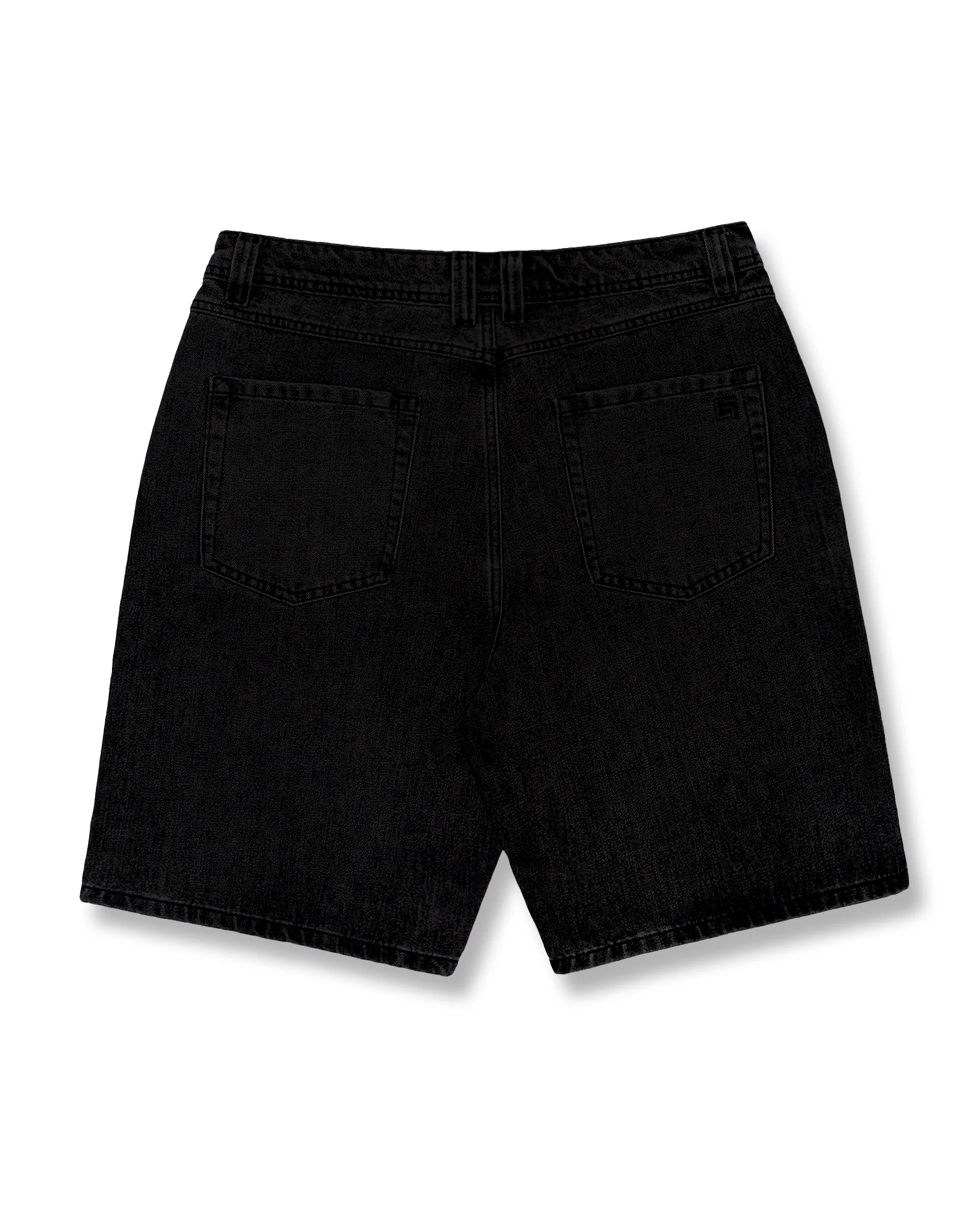 Revert Denim Shorts - Black - Image 6