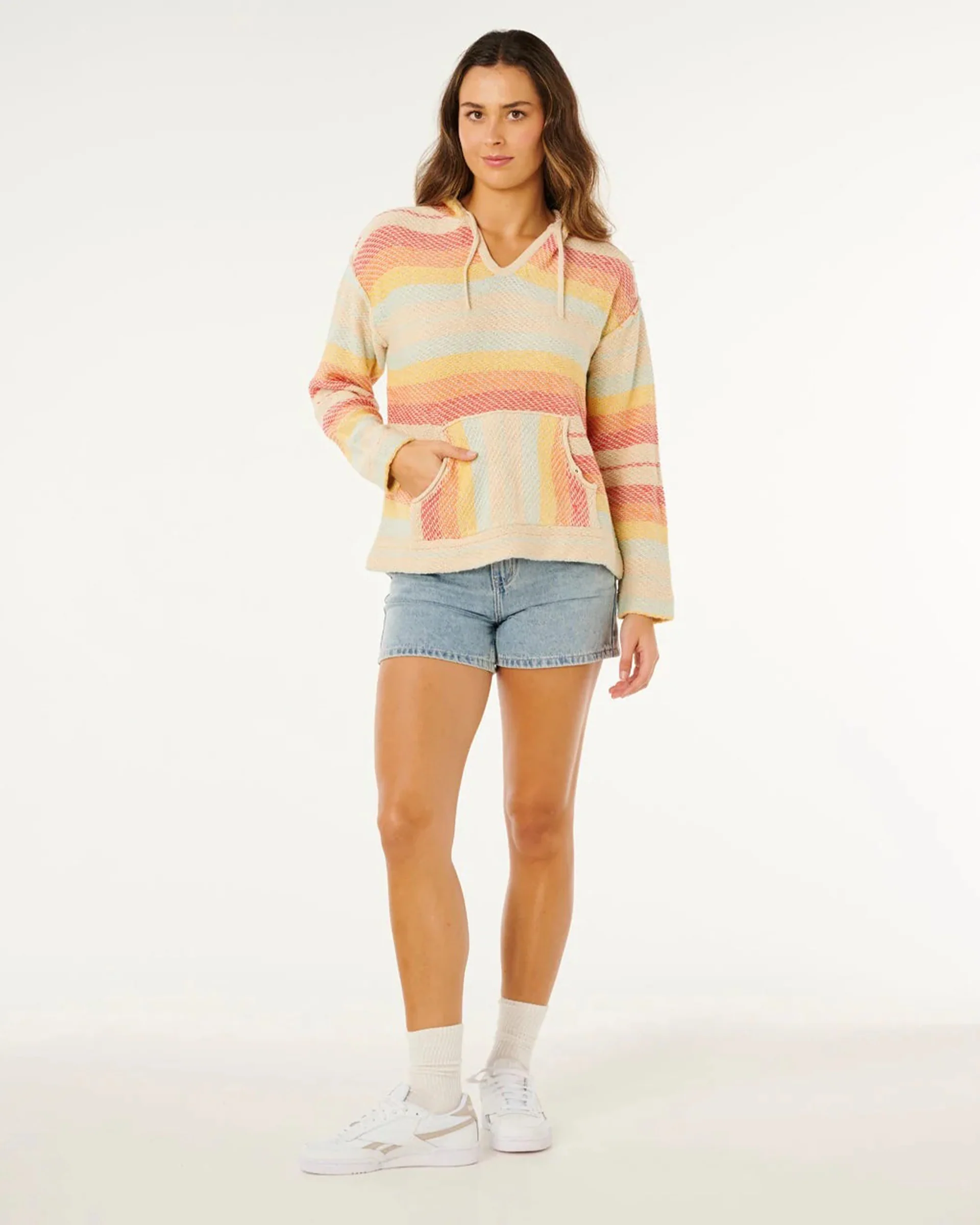 Women's Revival Knit Poncho - Image 4