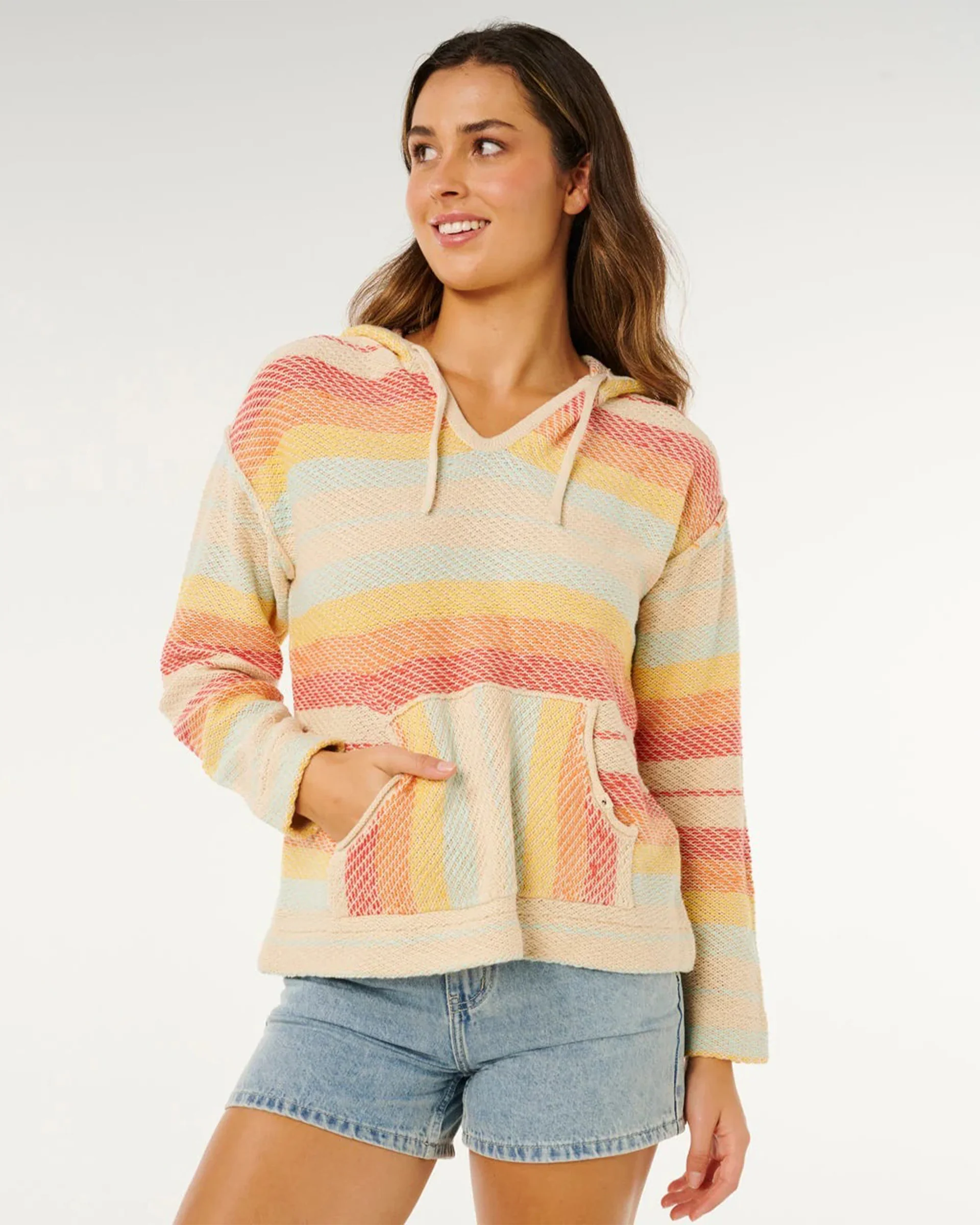 Women's Revival Knit Poncho - Image 6