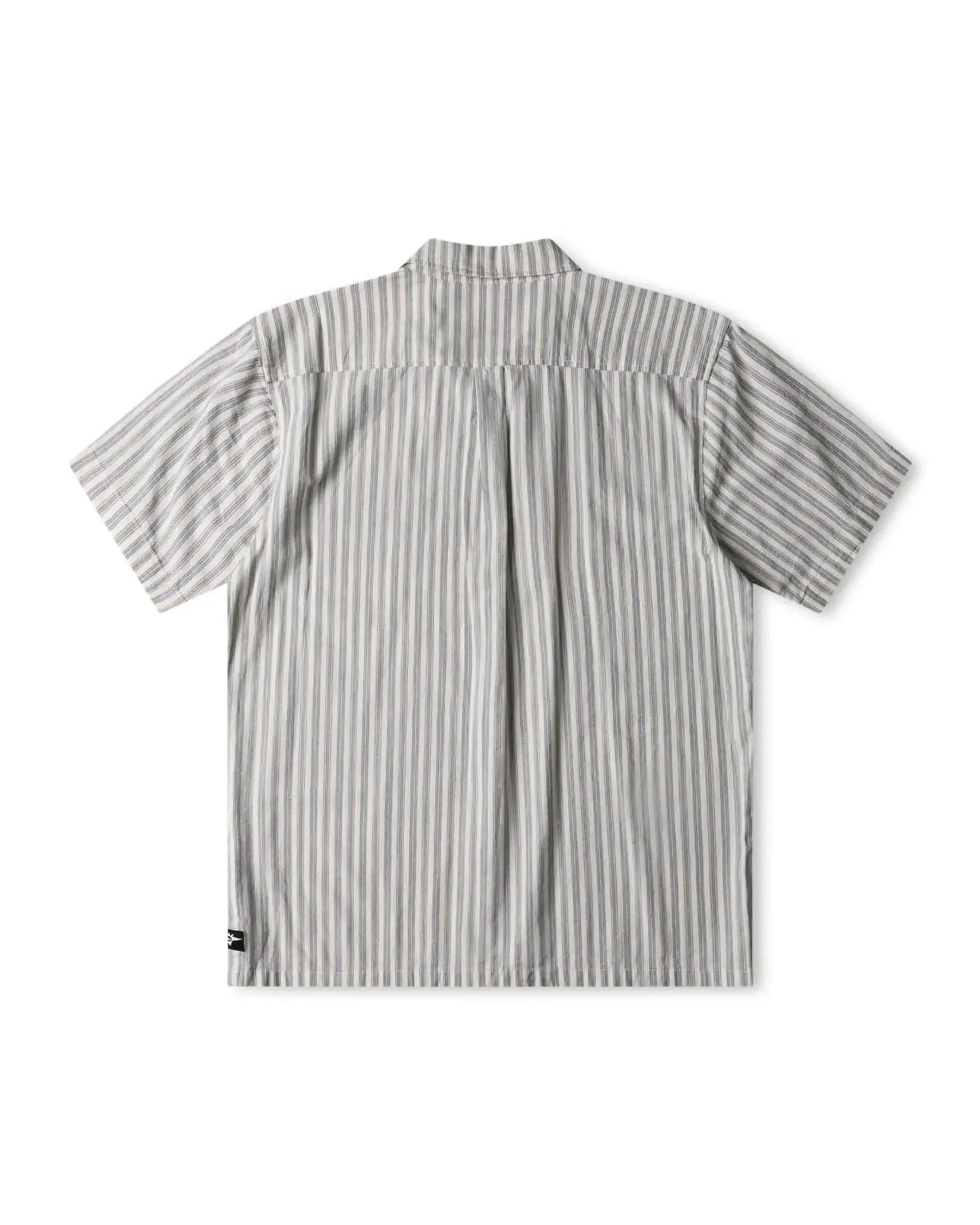 Reynolds Striped S/S Shirt - Bone - Image 2