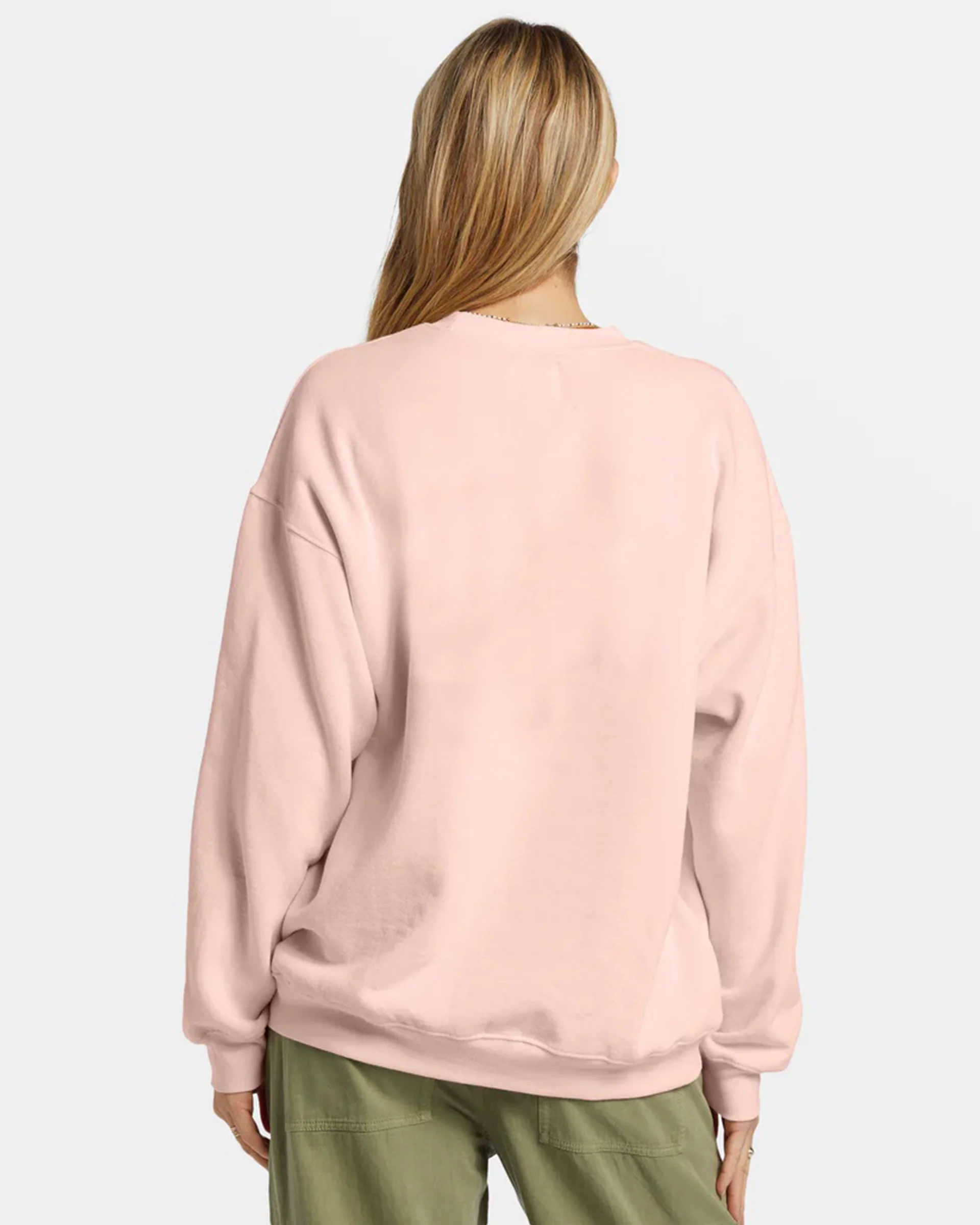 Ride In Oversized Crewneck Sweatshirt - Feelin Peachy - Image 2