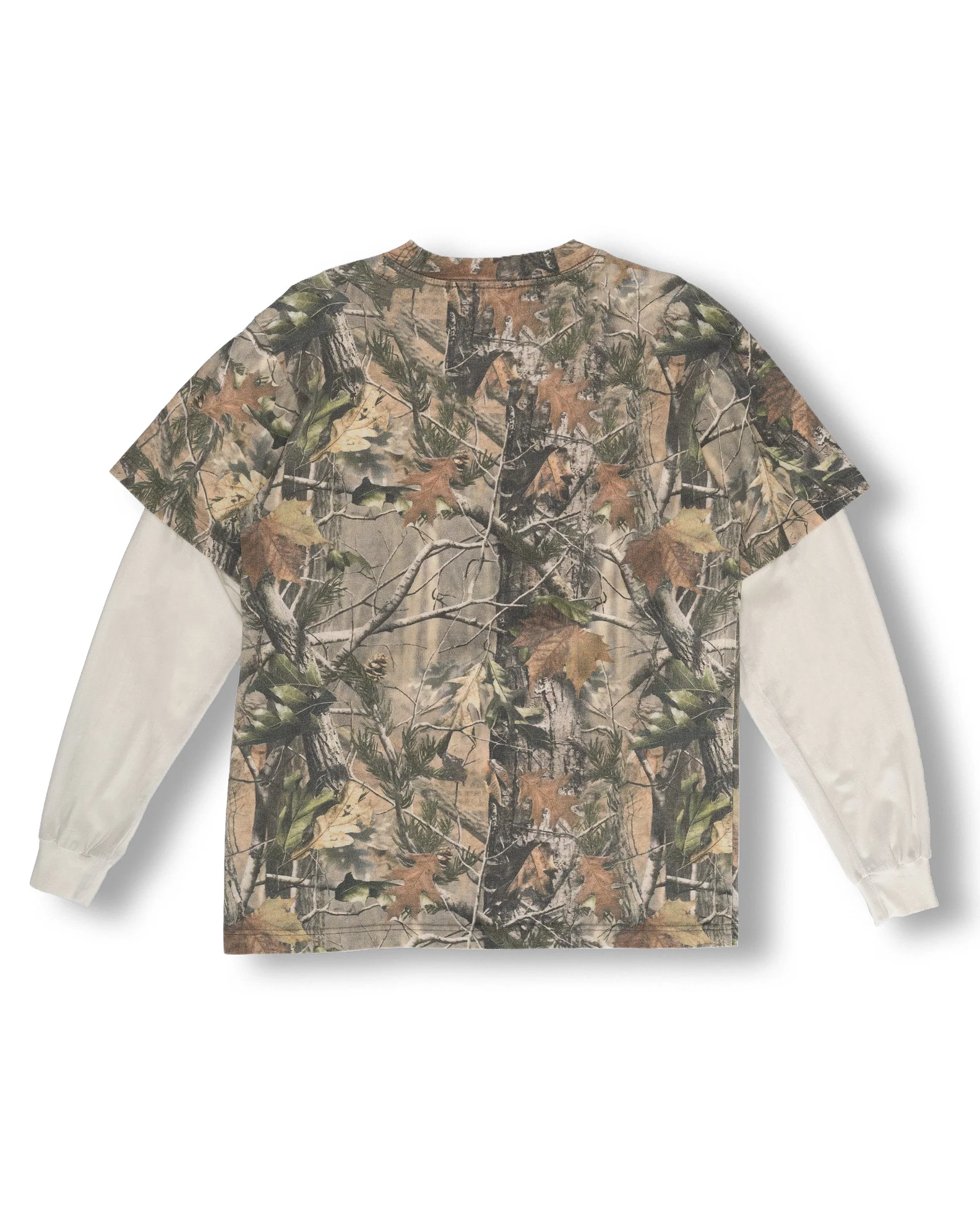 Ridge Walker L/S Tee - Camo/White - Image 2