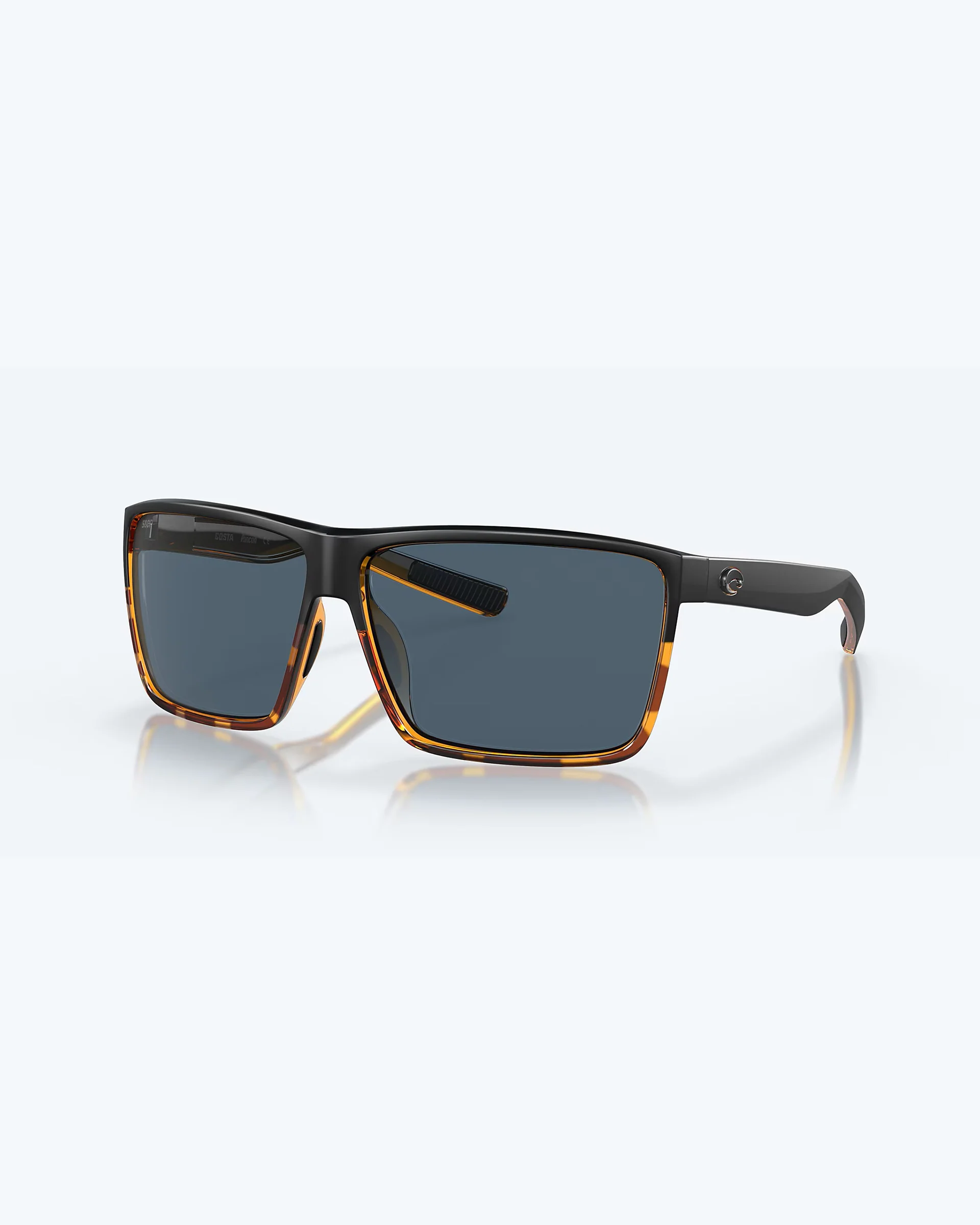 Rincon Polarized Sunglasses - Black / Shiny Tortoise / Gray
