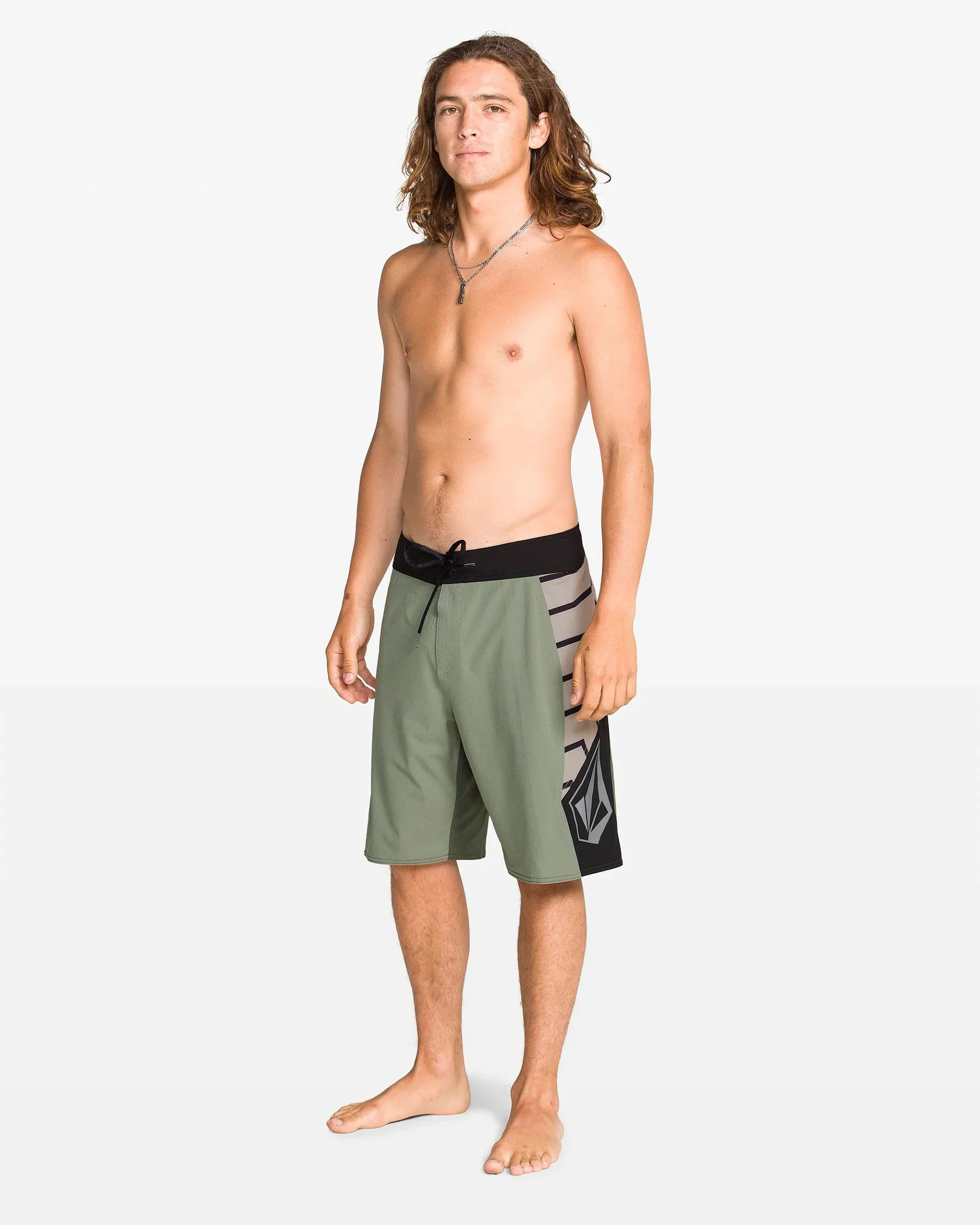 Ripper Mod Boardshorts - Brown Olive - Image 3