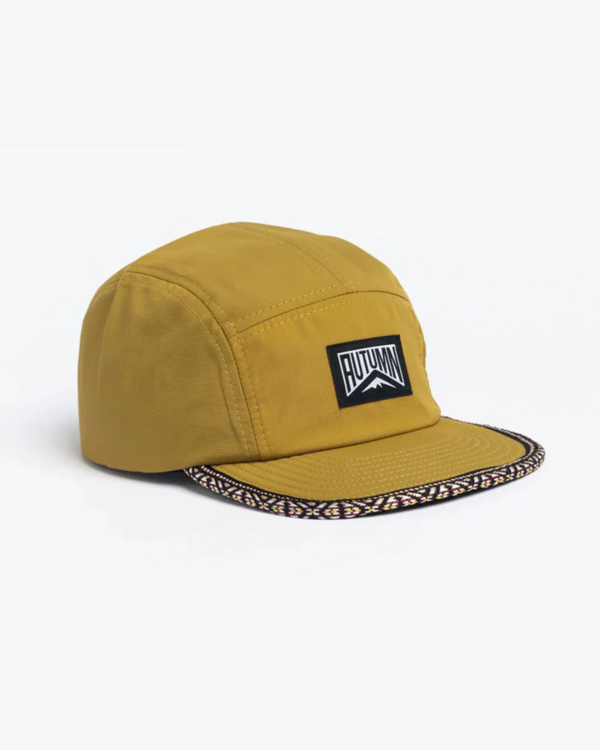 Ripstop 5 Panel Camp Cap - Mustard