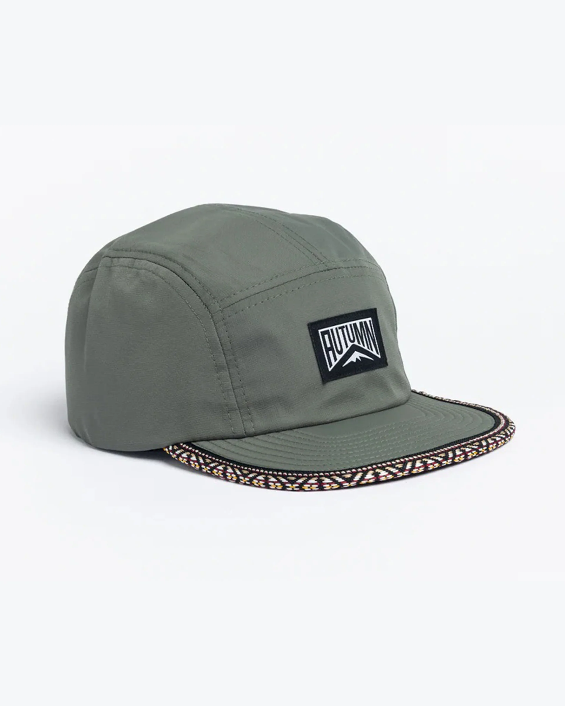 Ripstop 5 Panel Camp Cap - Slate Green