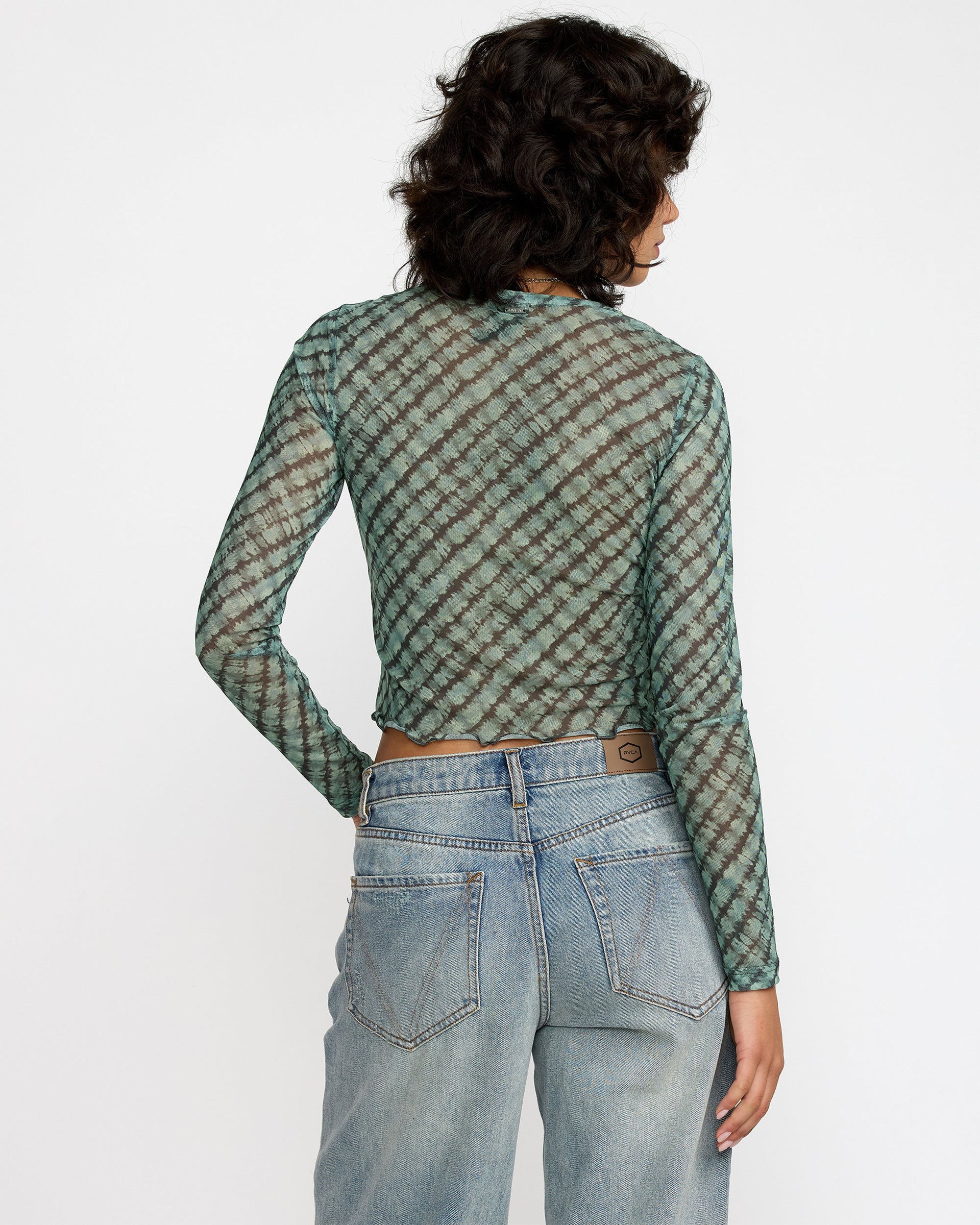 River L/S Shirt - Sea Green - Image 4