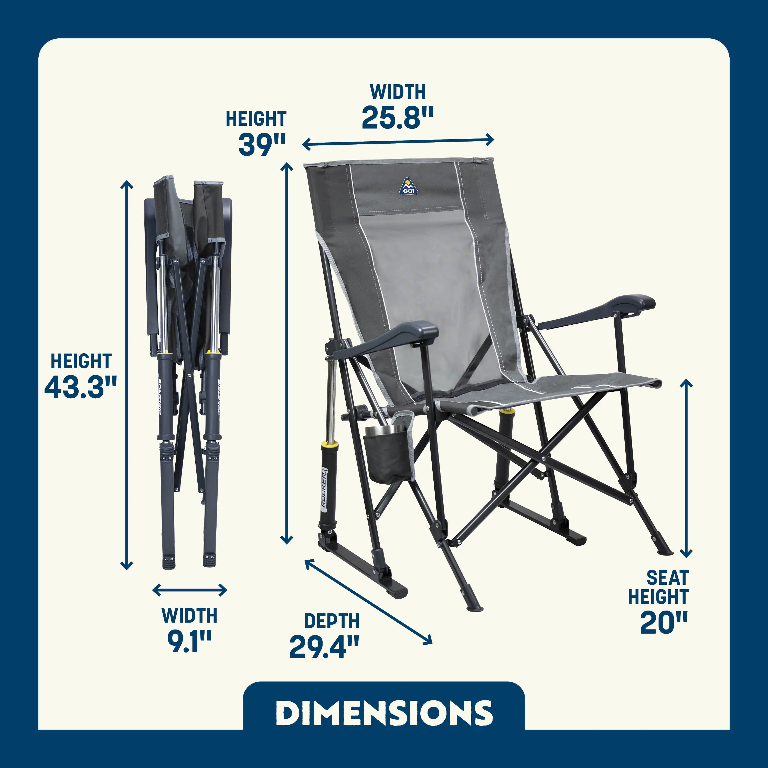 RoadTrip Rocker™ Chair - Image 37
