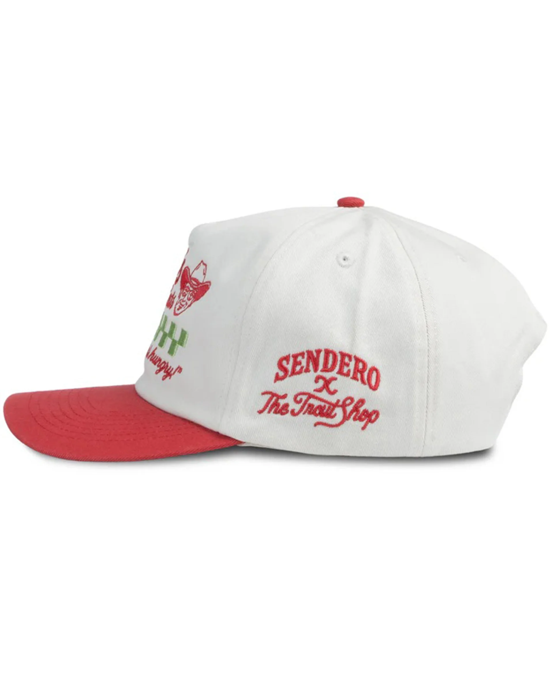Rocky's Cold Cuts Hat - White/Red - Image 4