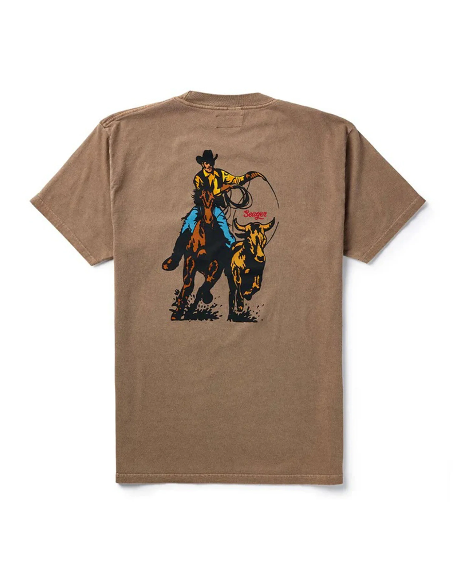 Rodeo Series S/S T-Shirt - Pigment Brown