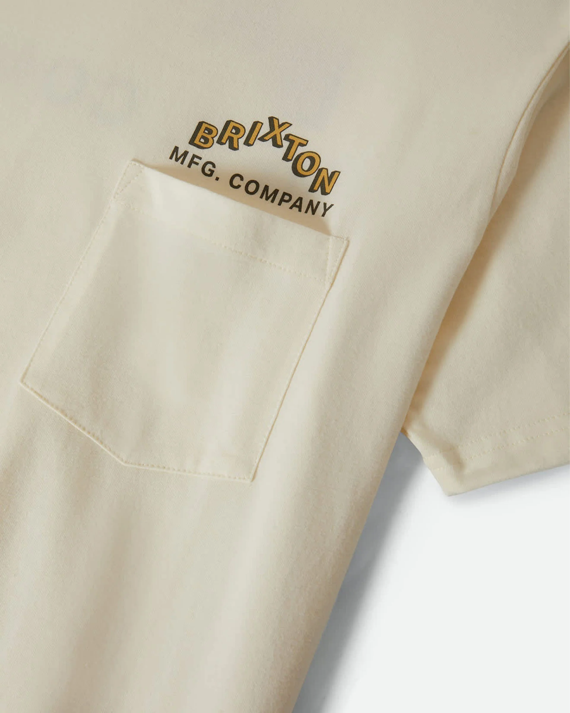 Roman S/S Pocket T-Shirt - White - Image 5