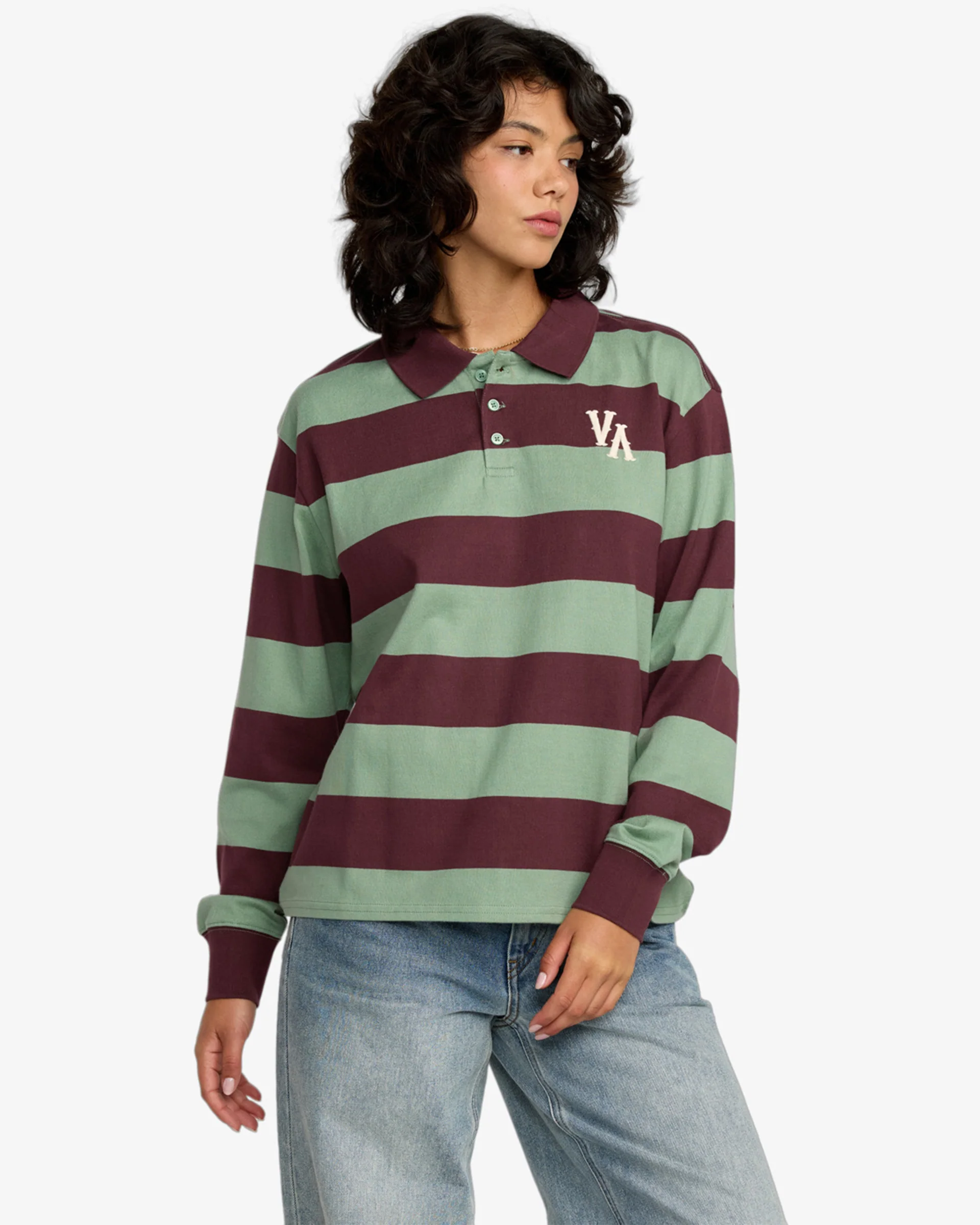 Rugby L/S Shirt - Sea Green
