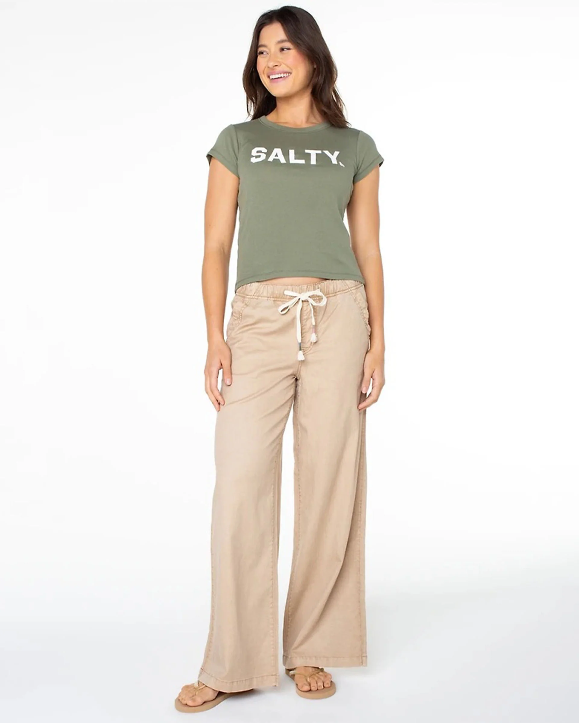 Salty 90s Baby T-Shirt - Four Leaf Clover - Image 2