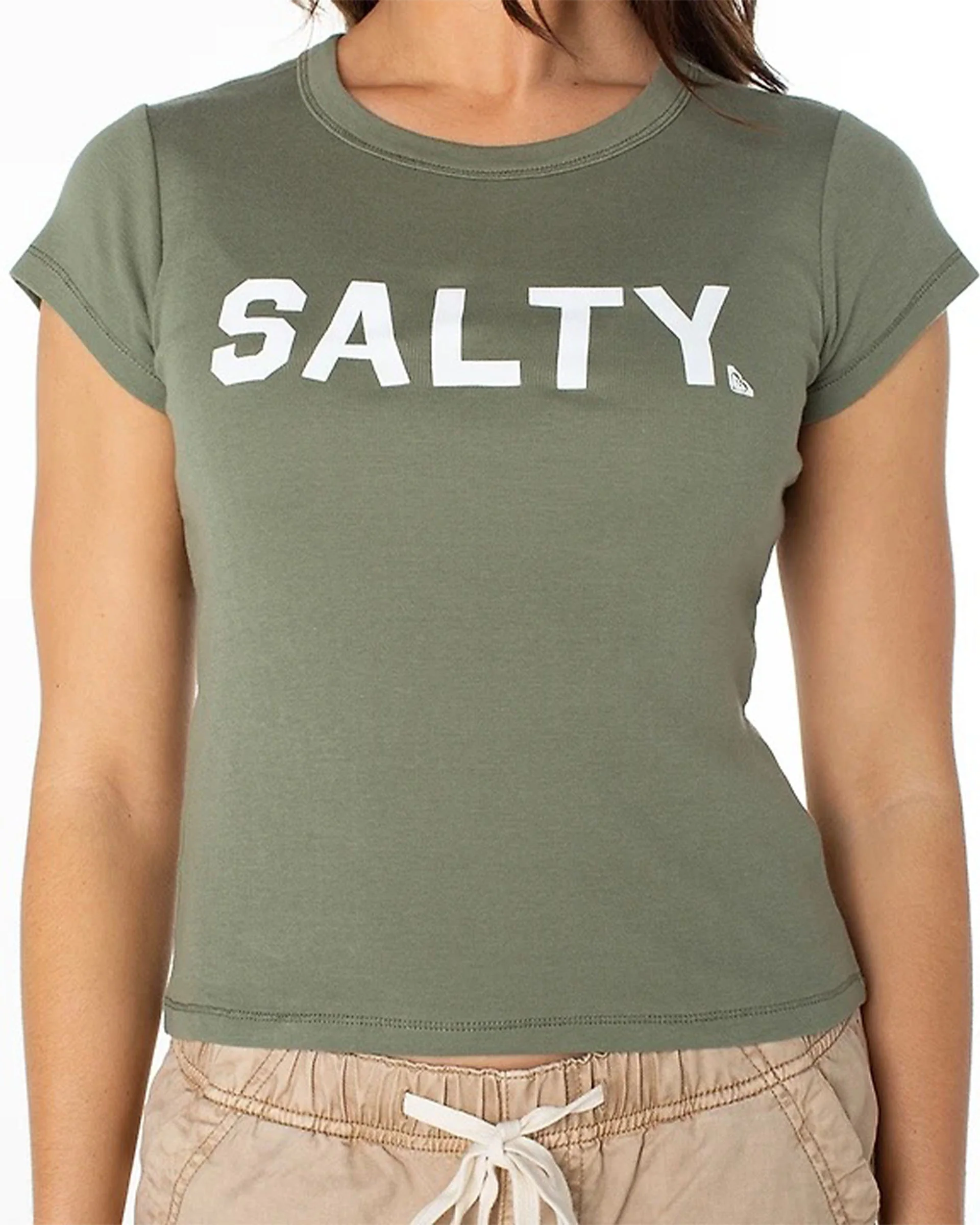 Salty 90s Baby T-Shirt - Four Leaf Clover - Image 3