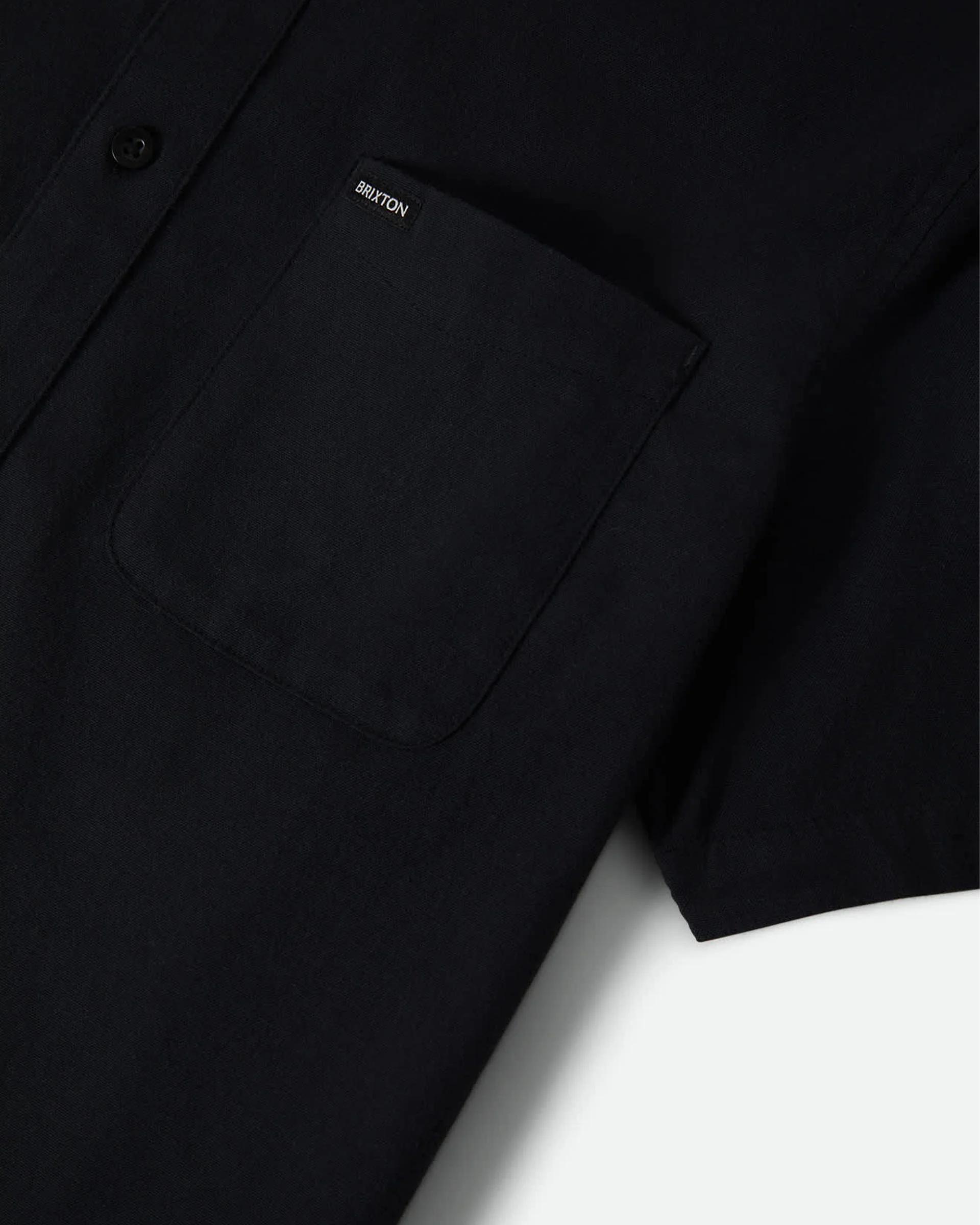 Sanford Oxford S/S Shirt - Black - Image 7