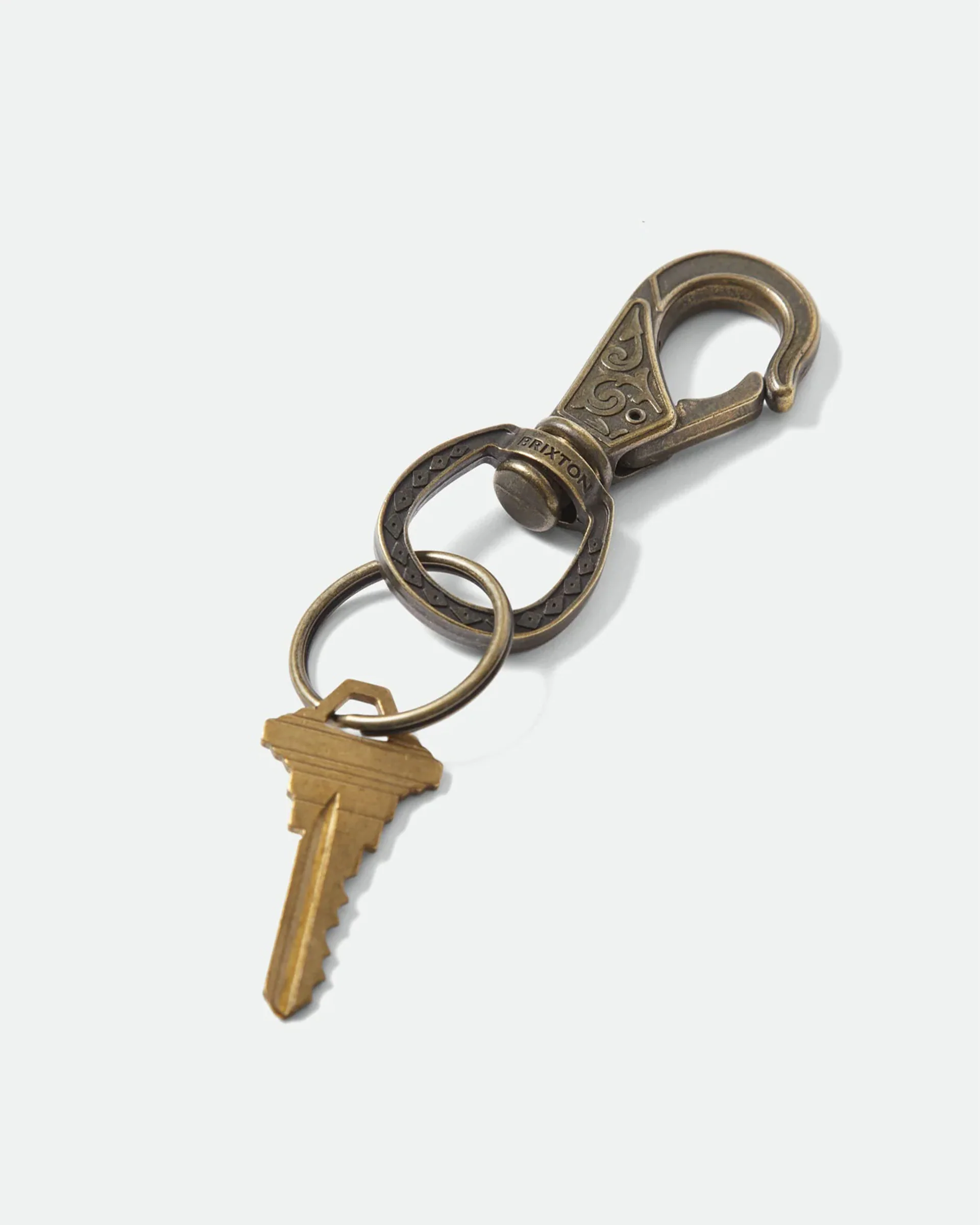 Scroll Keychain - Antique Bronze - Image 2